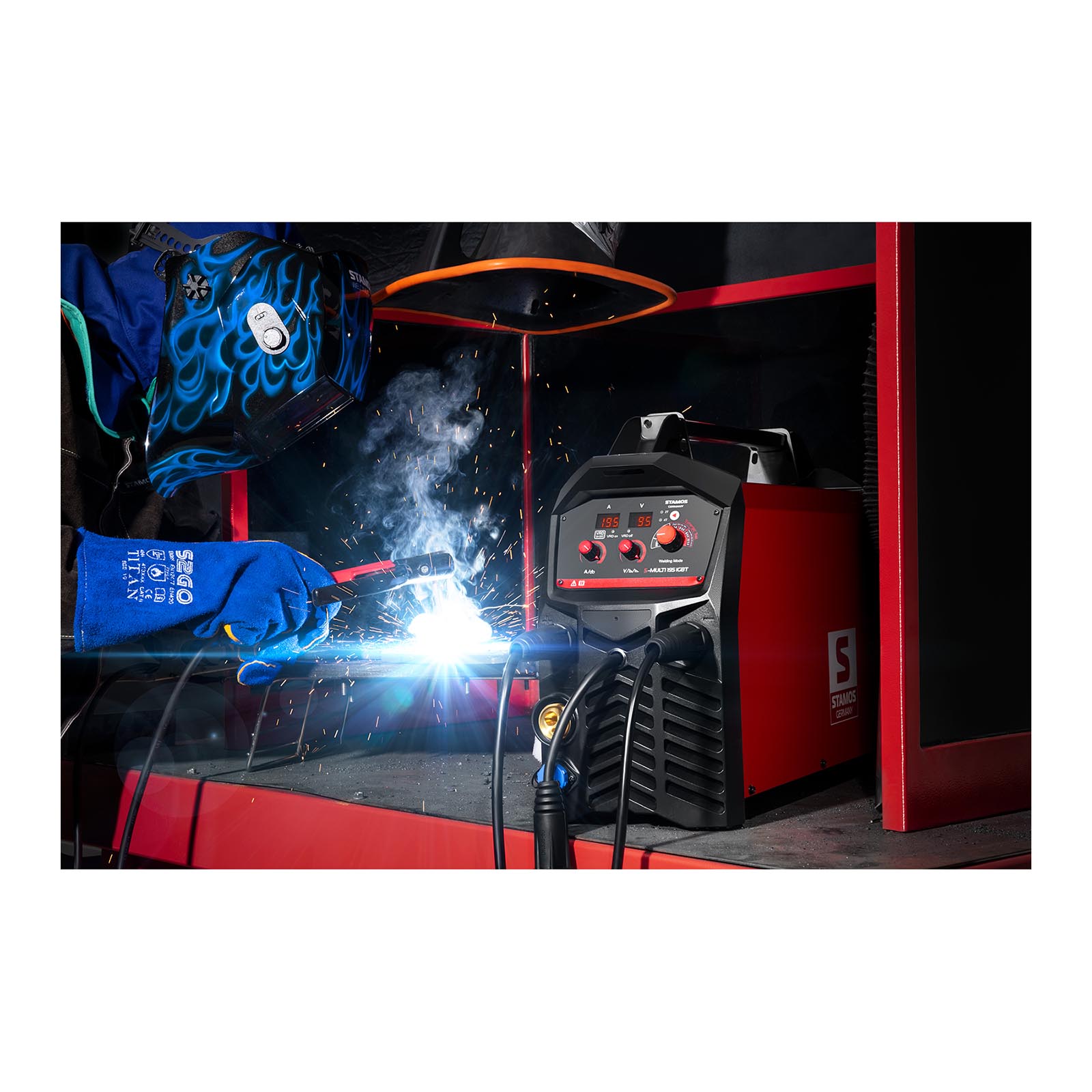 COMBI WELDER MACHINE COMBINATION WELDING MACHINE MIG MAG TIG MMA FCAW