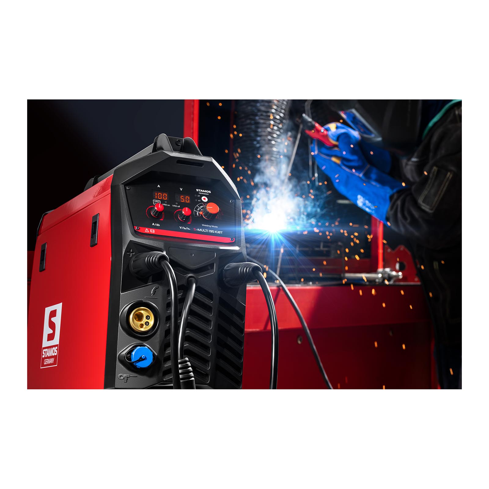 COMBI WELDER MACHINE COMBINATION WELDING MACHINE MIG MAG TIG MMA FCAW