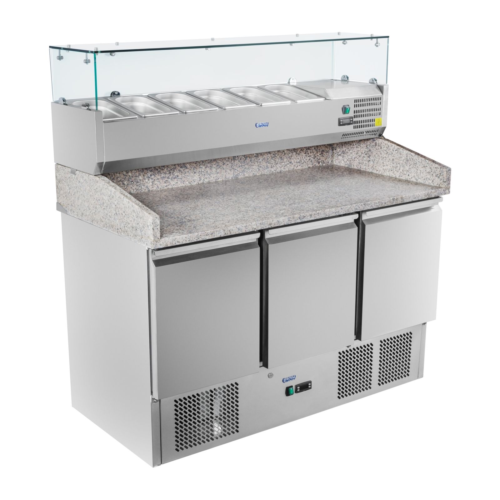 Schienenset für Kühltische und Saladetten Schienen Set Zubehör Gastro Bar Restau