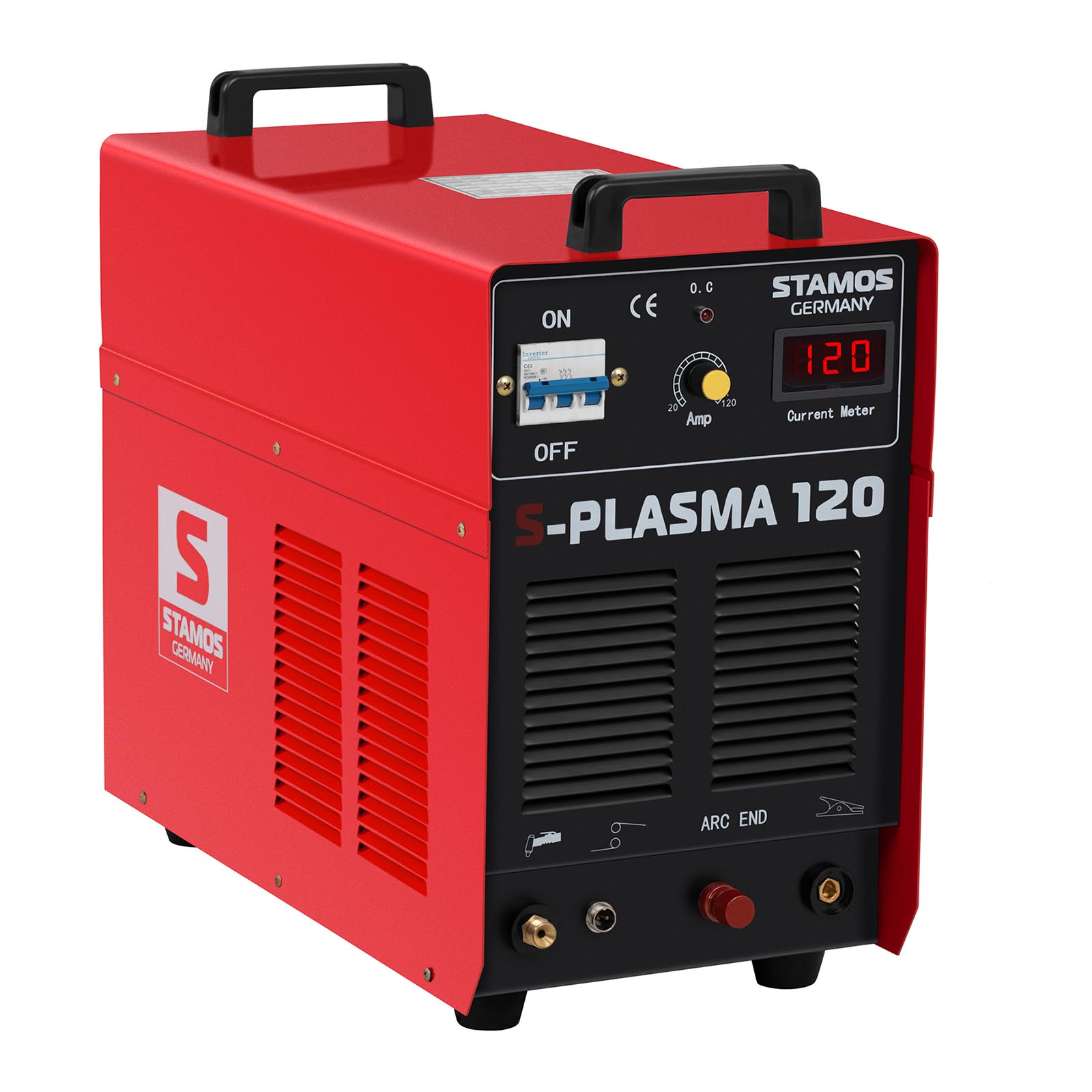 PROFI LUFT PLASMASCHNEIDER CUT INVERTER PLASMASCHNEIDGERÄT PLASMA 120A