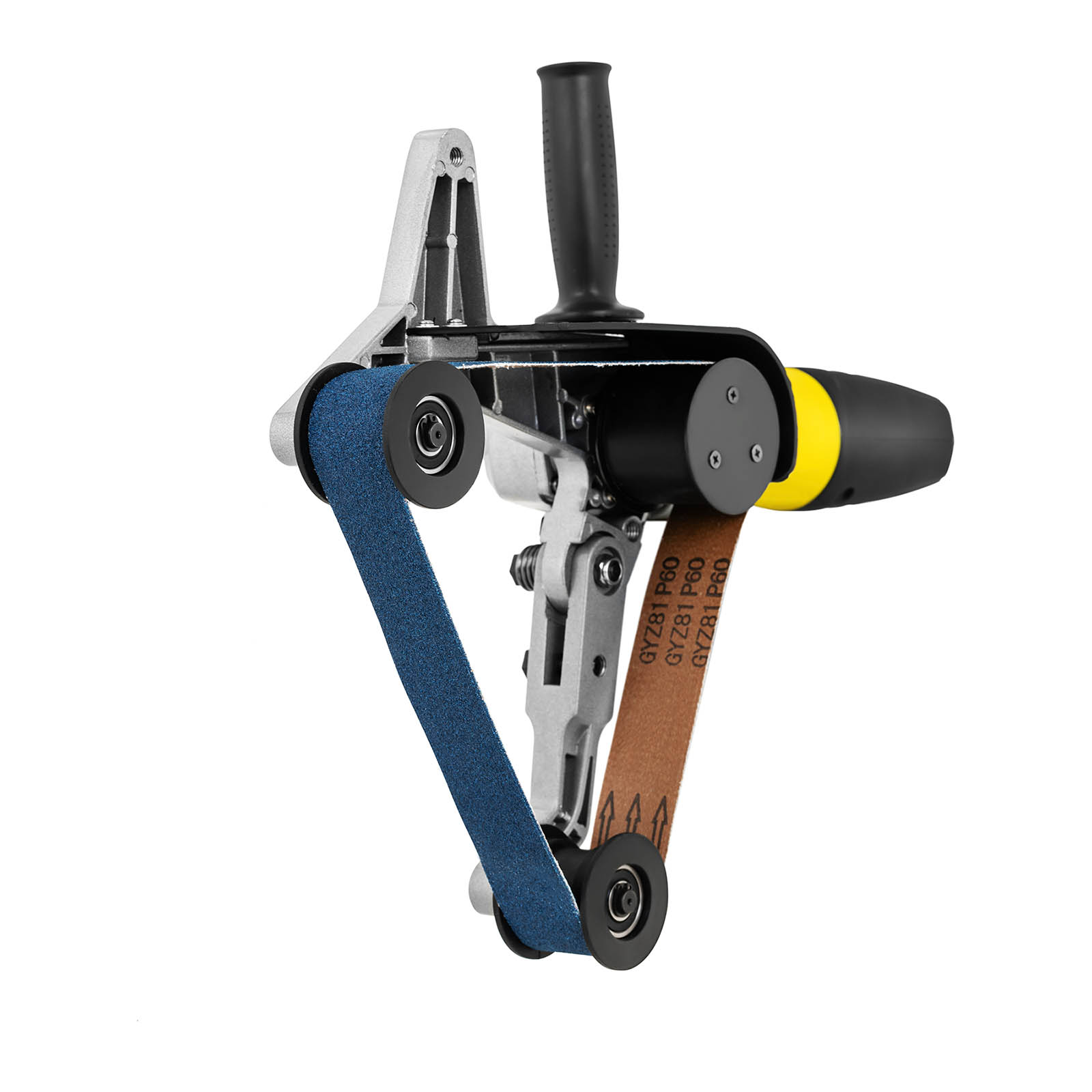 Pipe Sander Professional Tube Belt Grinder Heavy Duty Pipe Polisher