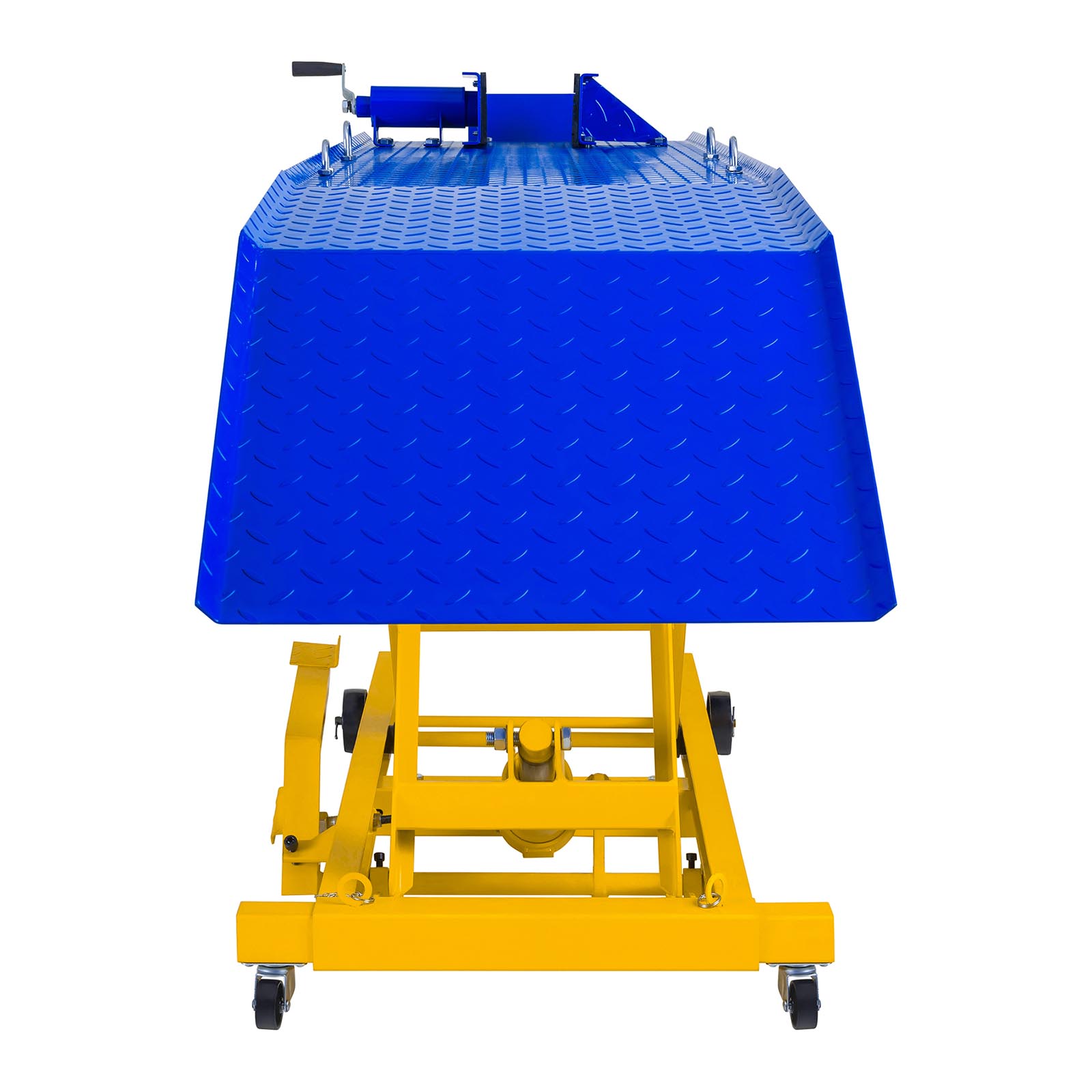 lifting a motorcycle