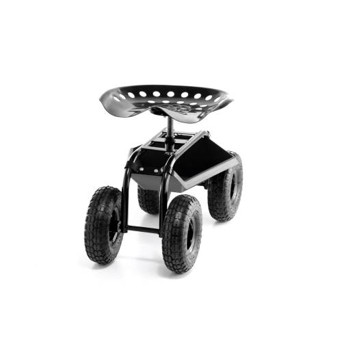 Fahrbarer Gartensitz Garten Rollsitz Gartenhelfer Sitzwagen Gartenwagen