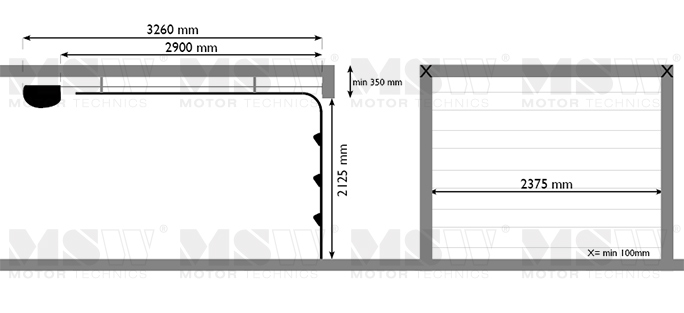 Garagentor Sektionaltor Mit Antrieb Rolltor 2375 X 2125 mm Eiche Gold