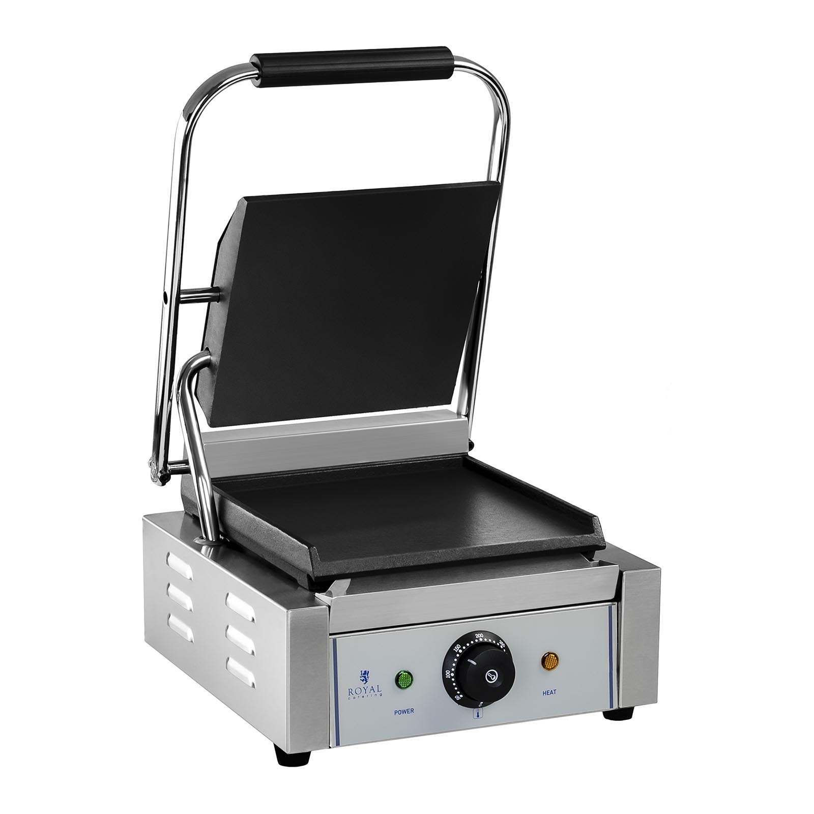 Royal Catering Kontaktgrill glatt 1800 W RCKG-1800-F