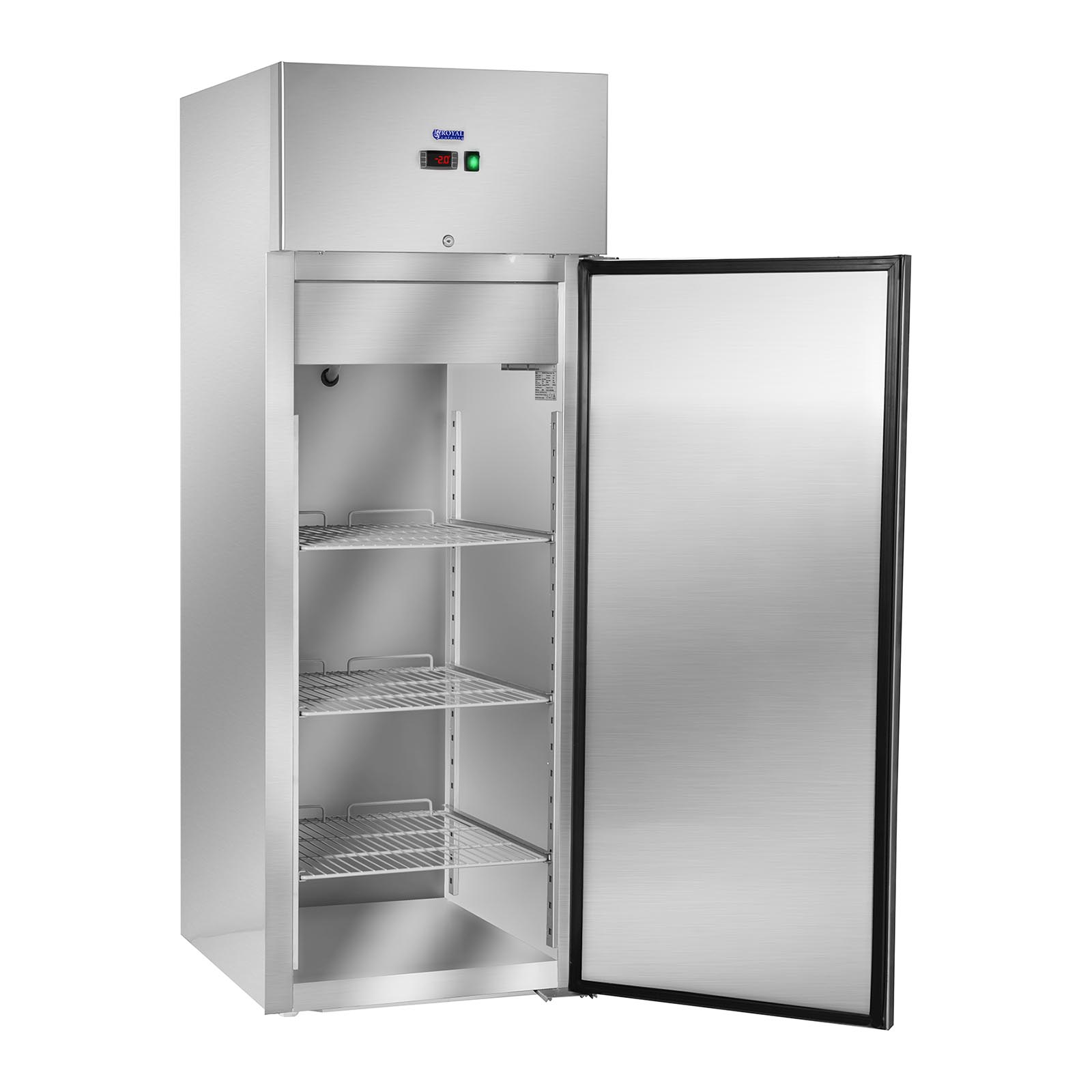 Royal Catering Kühlschrank Gastro - 540 L - Edelstahl RCLK-S600