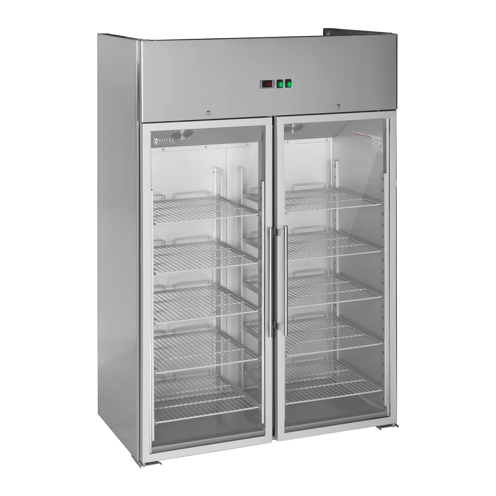 Royal Catering Glastürkühlschrank Gastro für Getränke - 984 L RCLK-S1400