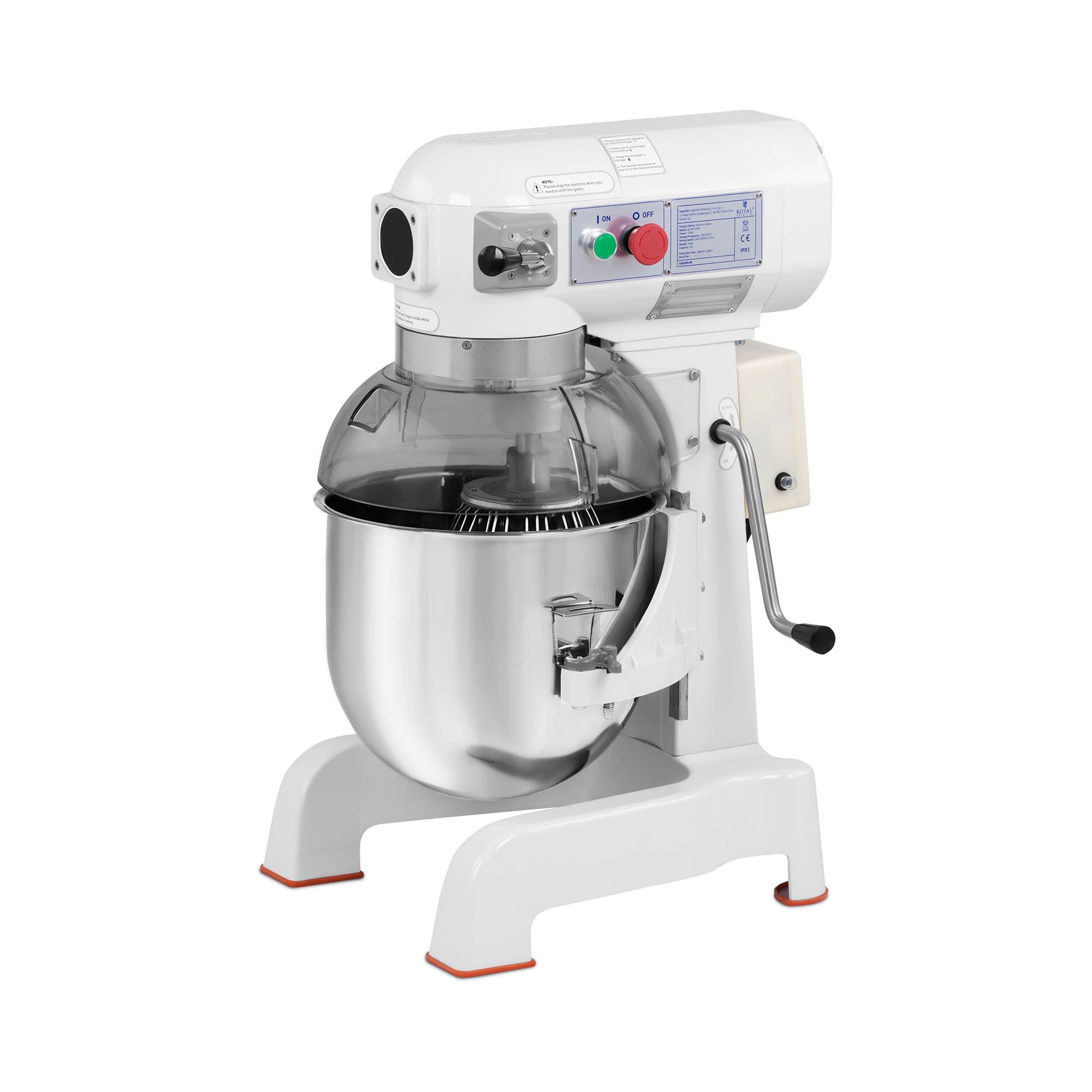 Dagasztógép - 20 L - 700 W - lesüllyeszthető tál | Royal Catering