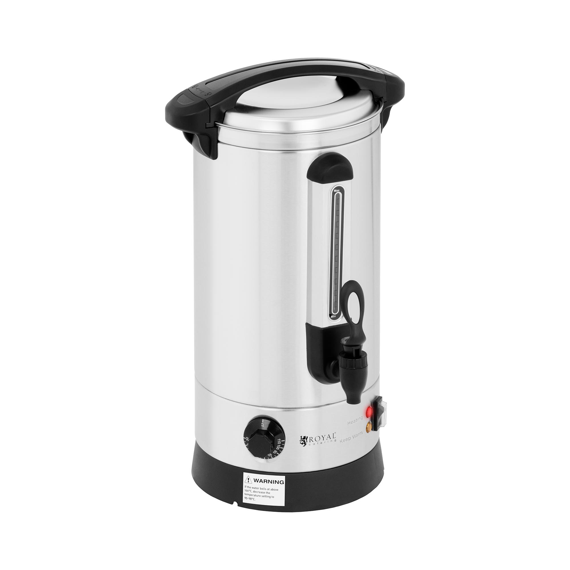 Royal Catering Vandkoger - 8,7 l 1.500 W dobbeltisoleret