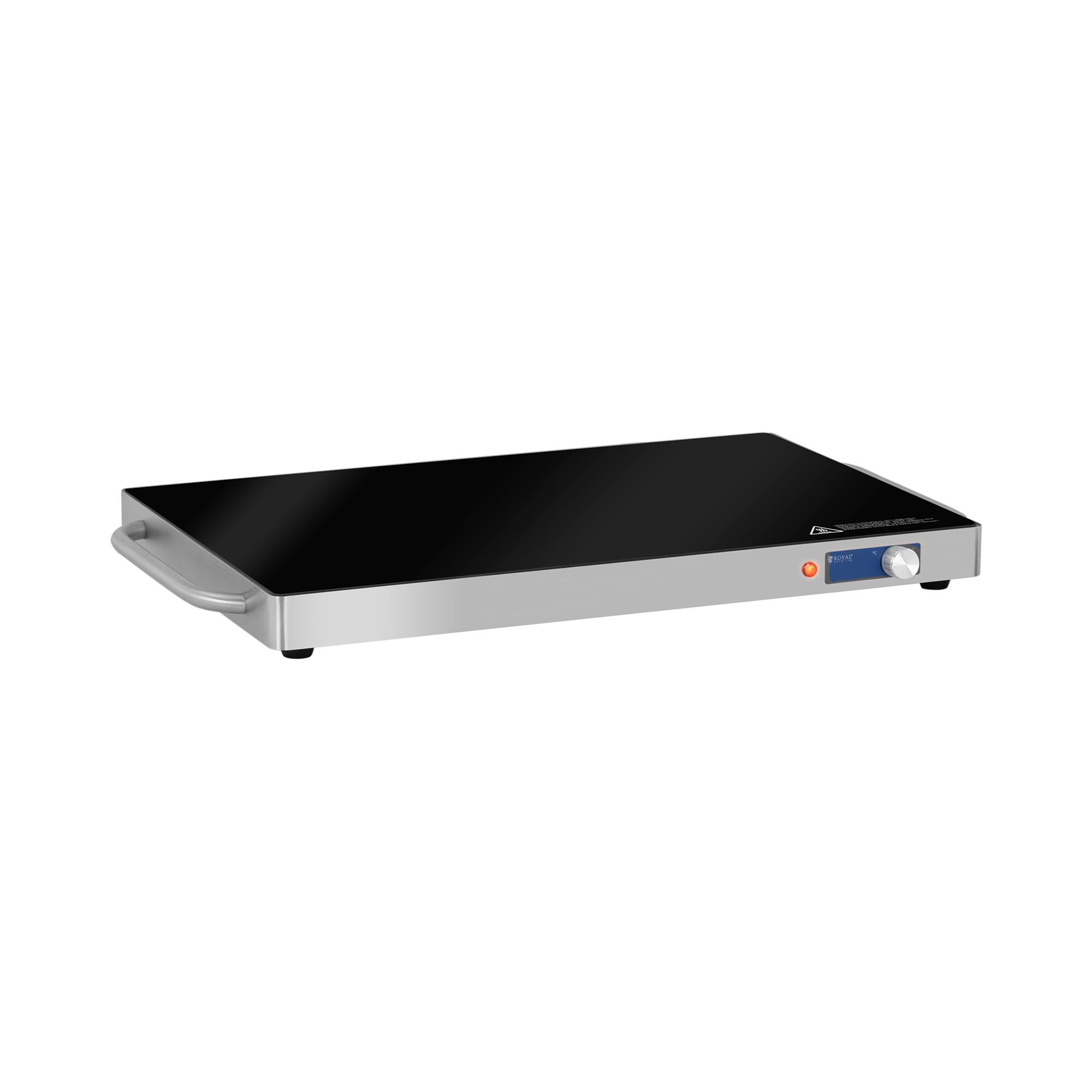 Royal Catering Warmhalteplatte - 240 W - Edelstahl - 62 x 35 cm RCIC-230W