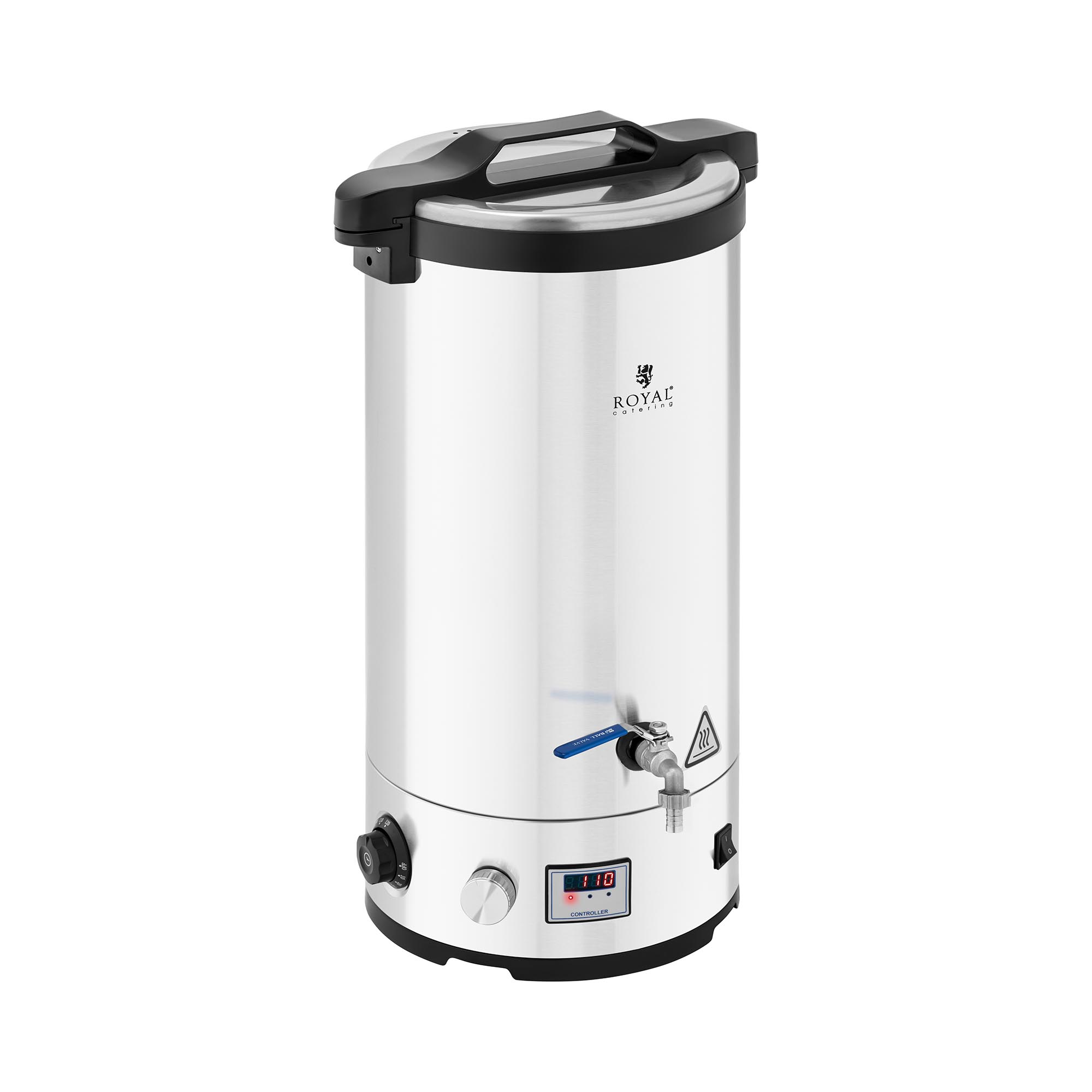 Pureerketel - 30 L - 700 / 1.800 / 2.500 W - 30-110 ° C - roestvrij staal - LED - weergave - timer