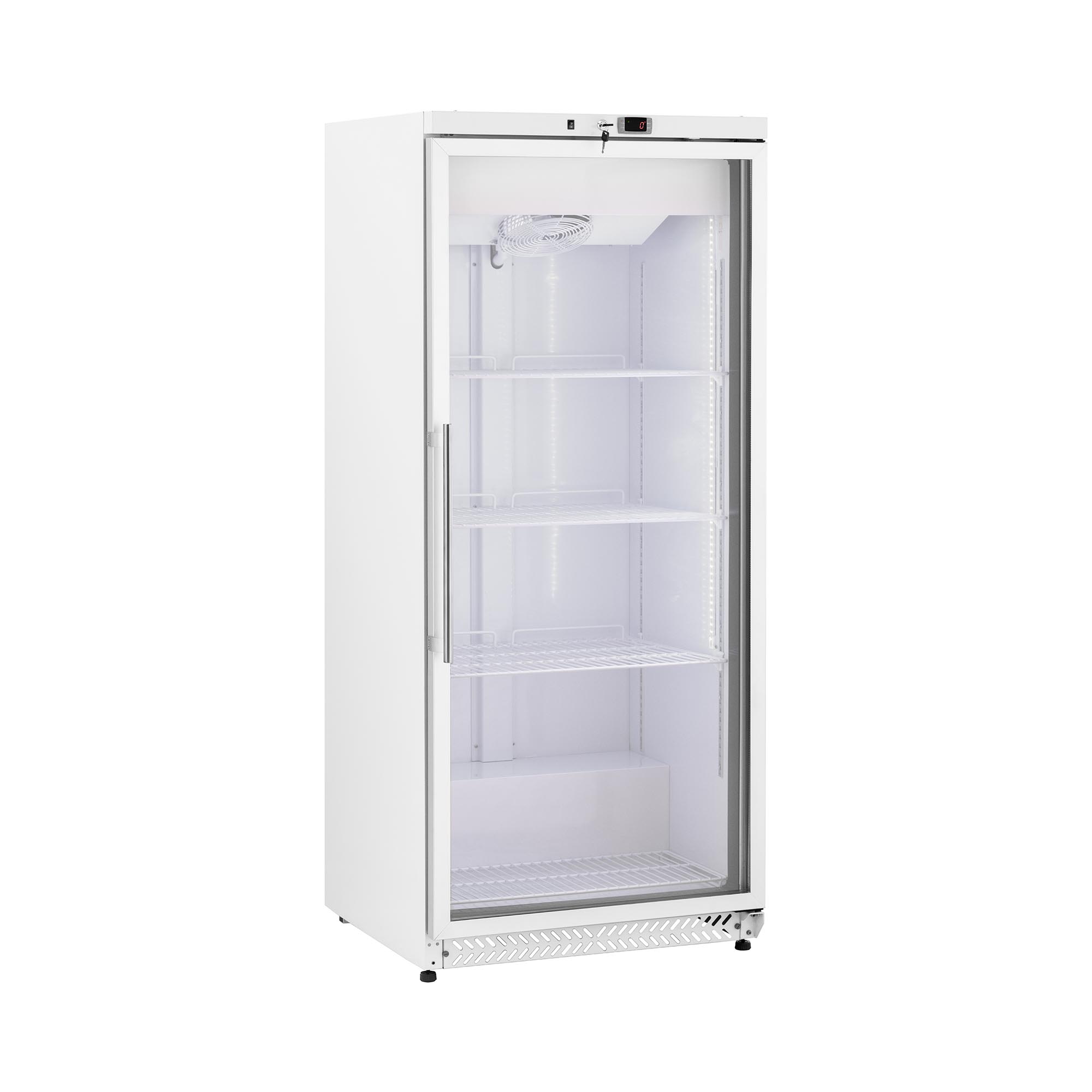 Gastro-Kühlschrank - 590 L - Royal Catering - mit Glastür RCLK-C590GB