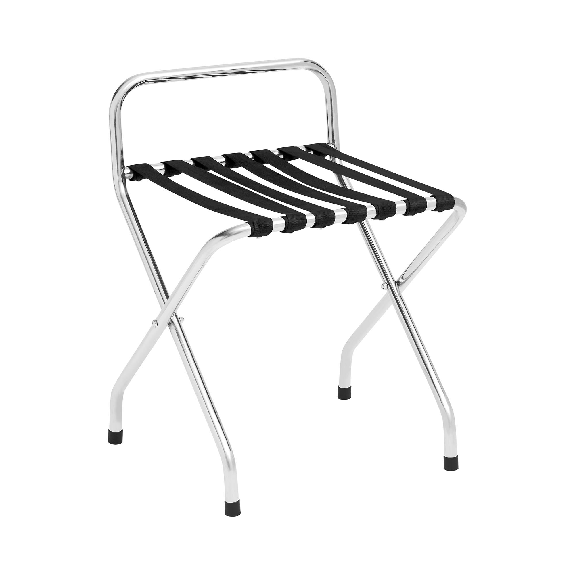 Kofferstandaard - opvouwbaar - Royal Catering - tot 105 kg - met wandbescherming