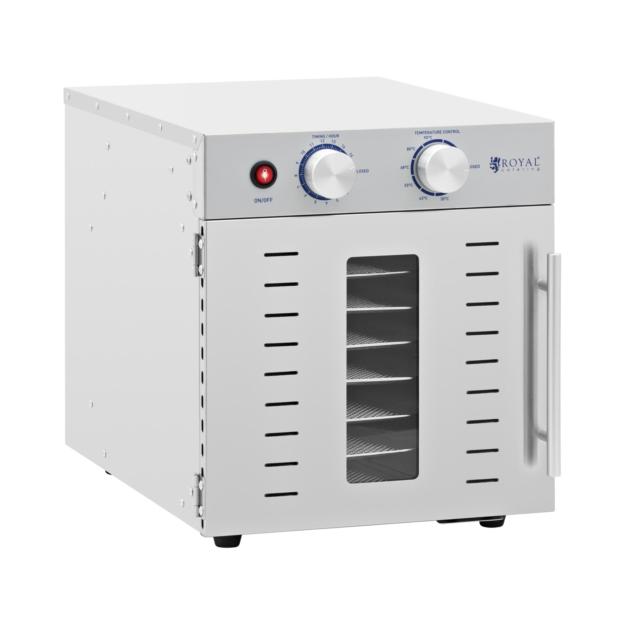 Dörrautomat - 800 W - 8 Etagen - Royal Catering RCDA-800/23S