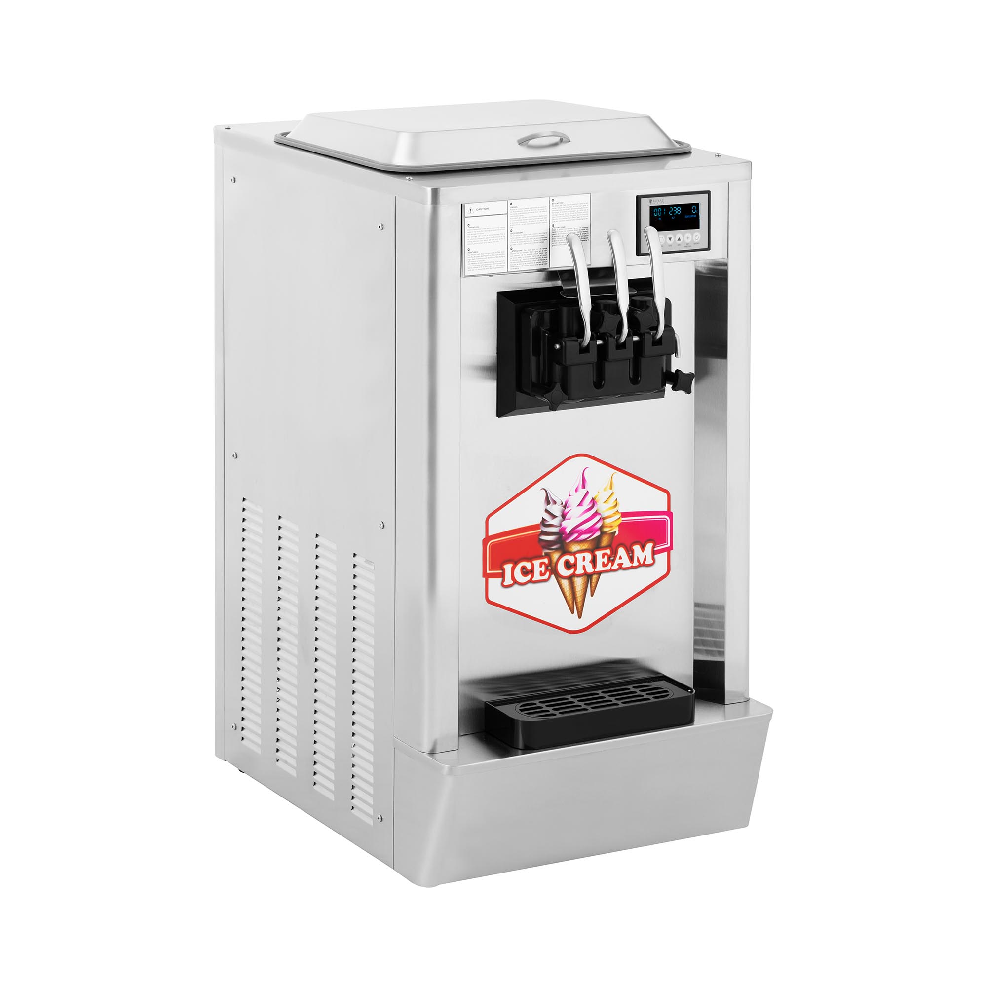 Photos - Restaurant Equipment Royal Catering Soft Serve Ice Cream Machine - 1550 W - 23 l/h - 3 flavours  