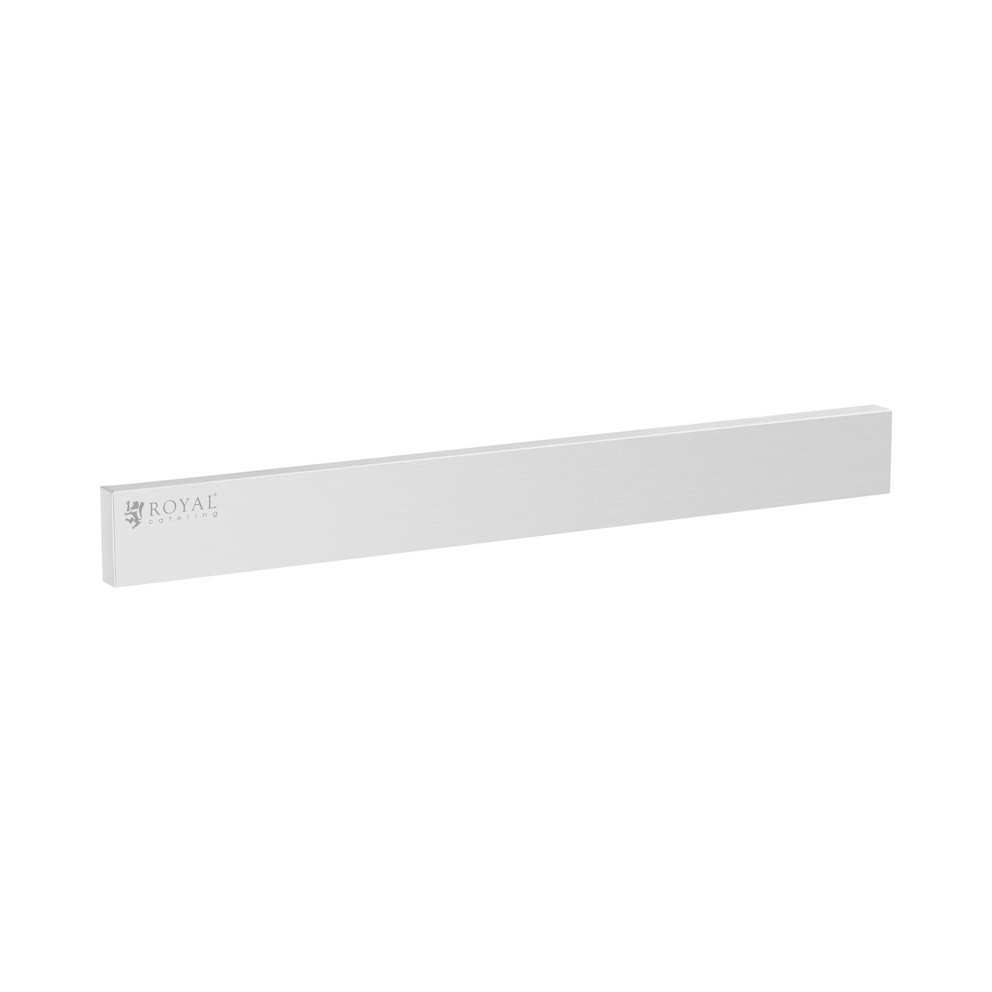 Magneetstrip voor messen - roestvrij staal / ferrietmagneet - 44.5 x 4.5 x 2 cm