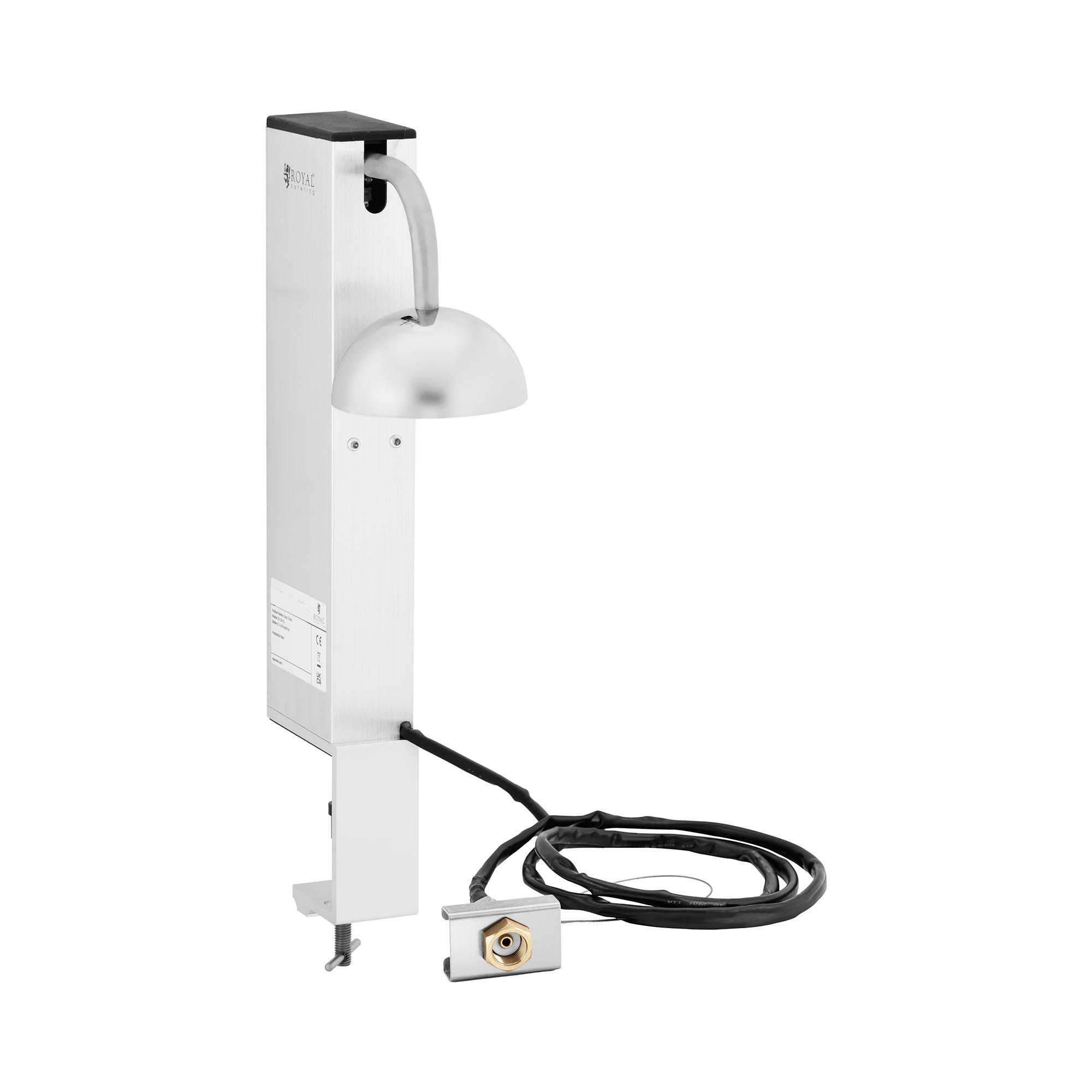 Glazen ijsblokjesmachine met LED - Ø 0-24 cm - Royal Catering