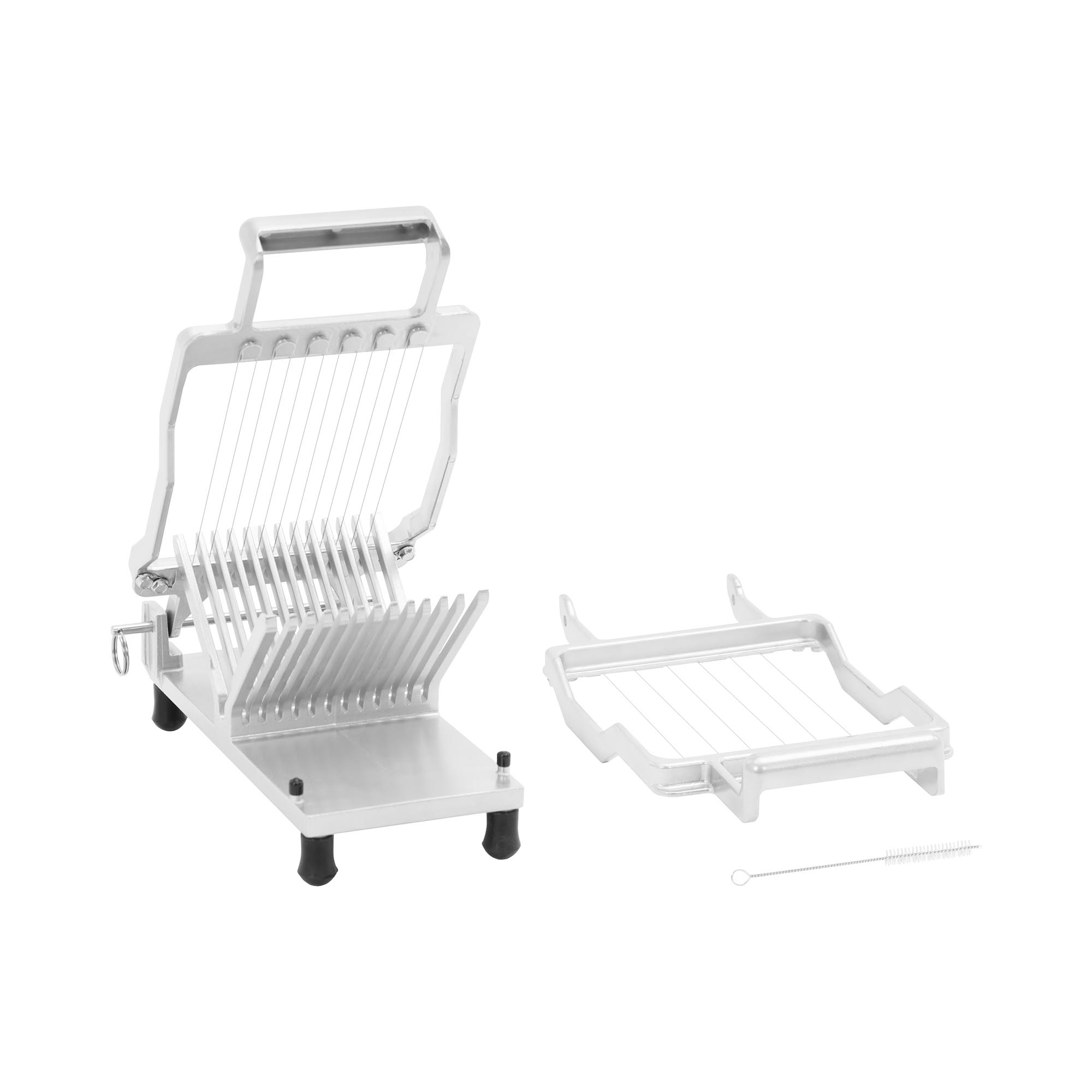 Kaassnijder - met 2 snijframes - RVS/aluminium - Royal Catering