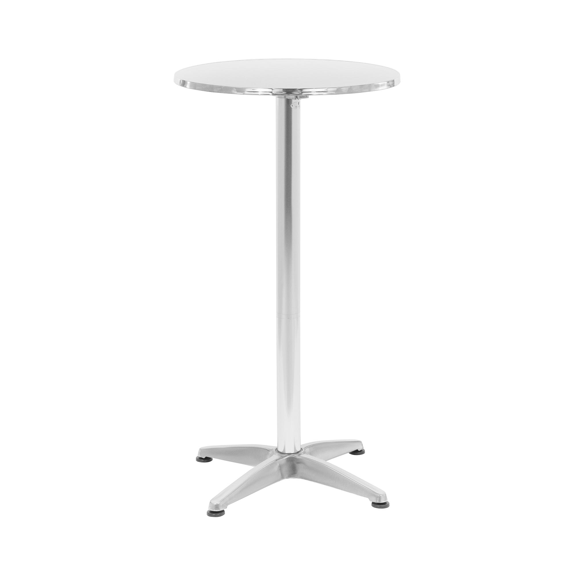 Stehtisch - ECO - Ø 60 cm - klappbar - höhenverstellbar - Royal Catering RCRT-10