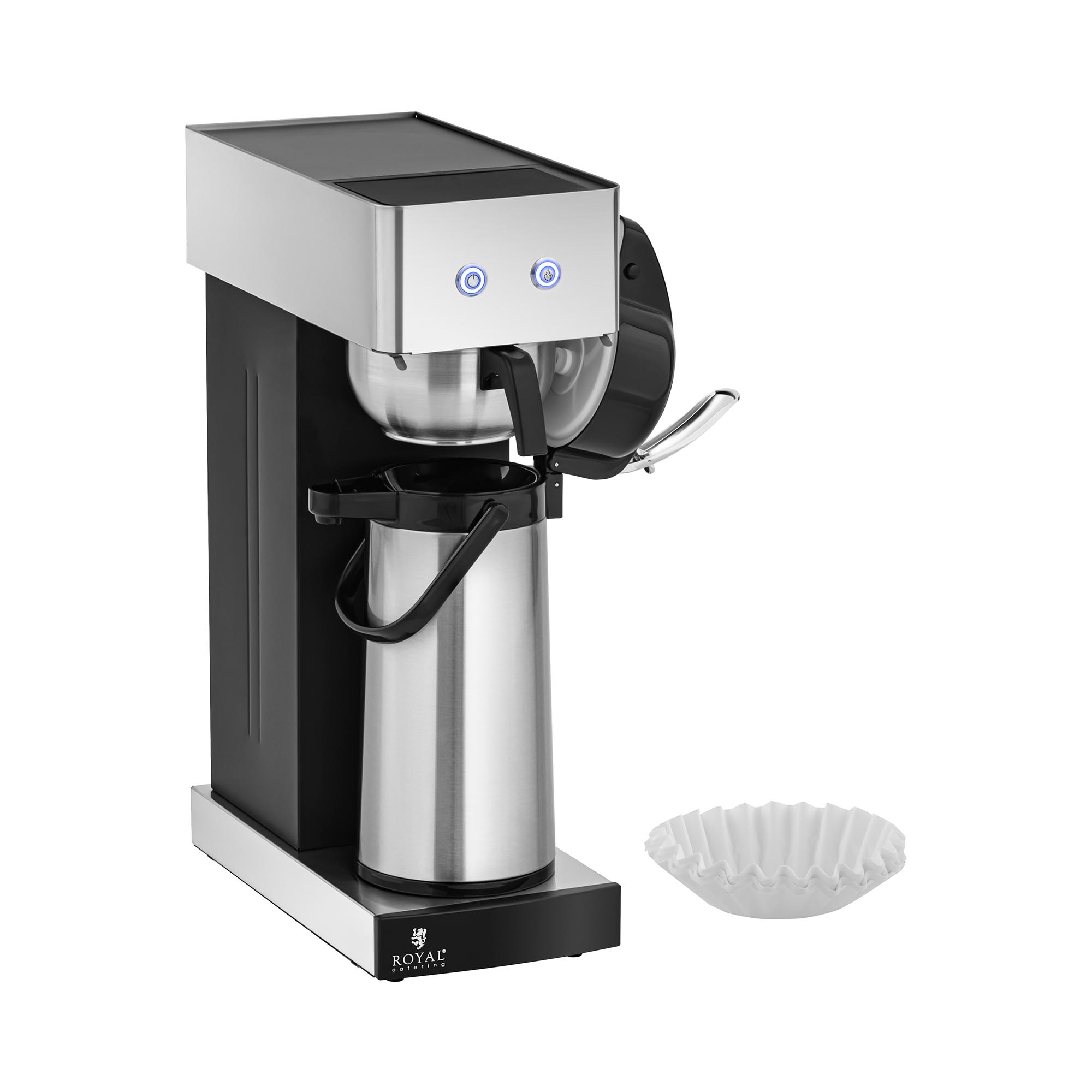 Royal Catering Filterkaffeemaschine - 2,2 L - inkl. Thermoskanne RCCCM-01TM