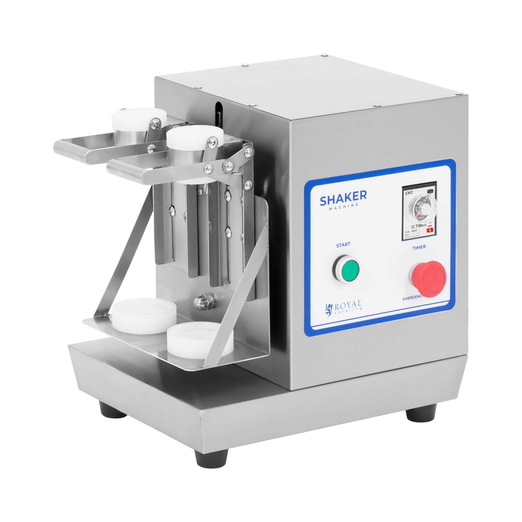 Milkshake machine - dubbel - 2 x 0,75 l - 240 rpm - RVS - Royal Catering