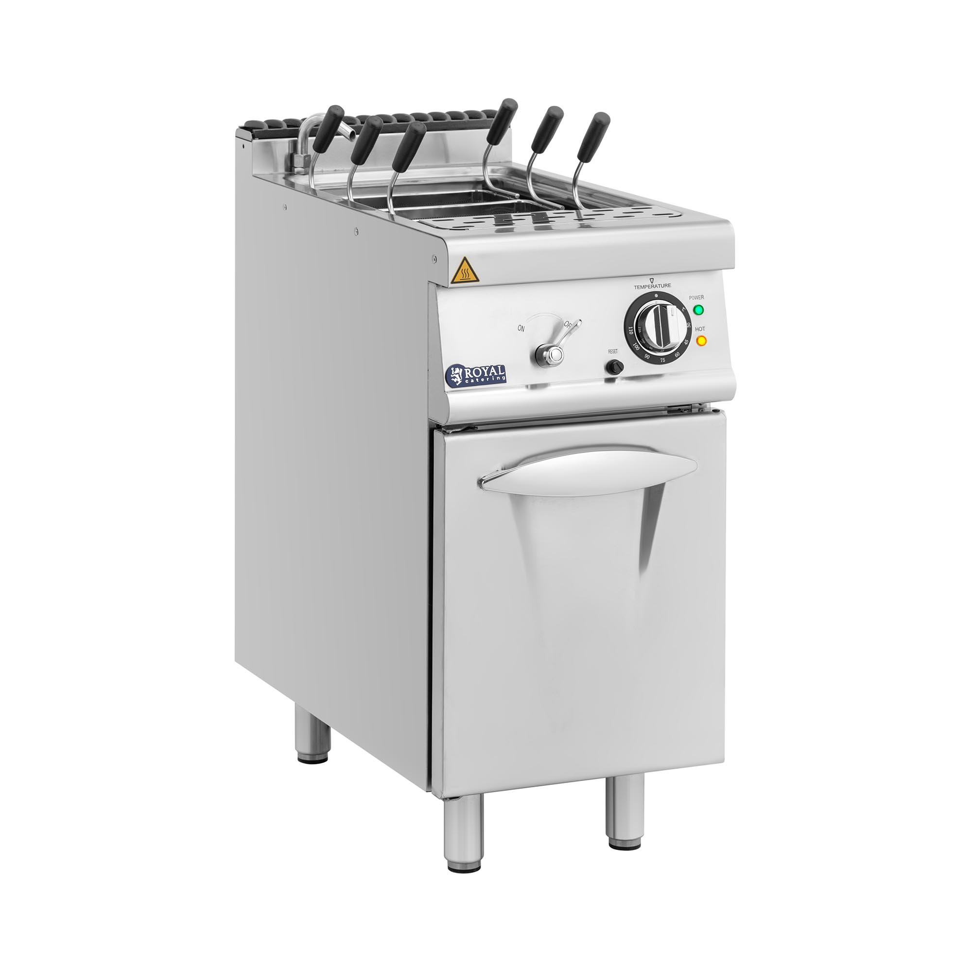 Elektromos tésztafőző - 9 kW - 400 V - 40 x 73 cm - Pro 730 Series - Royal Catering