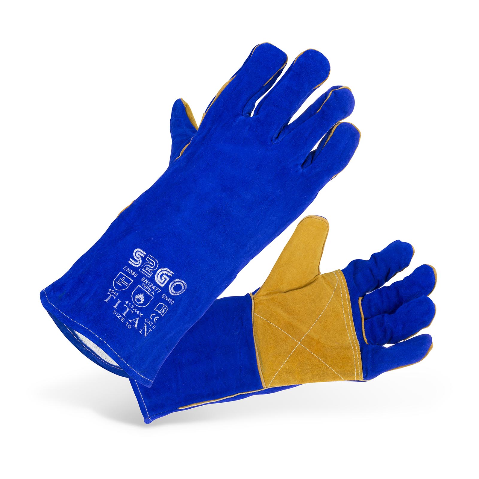 Gants de soudure Type A - Taille 10/XL | Stamos Germany