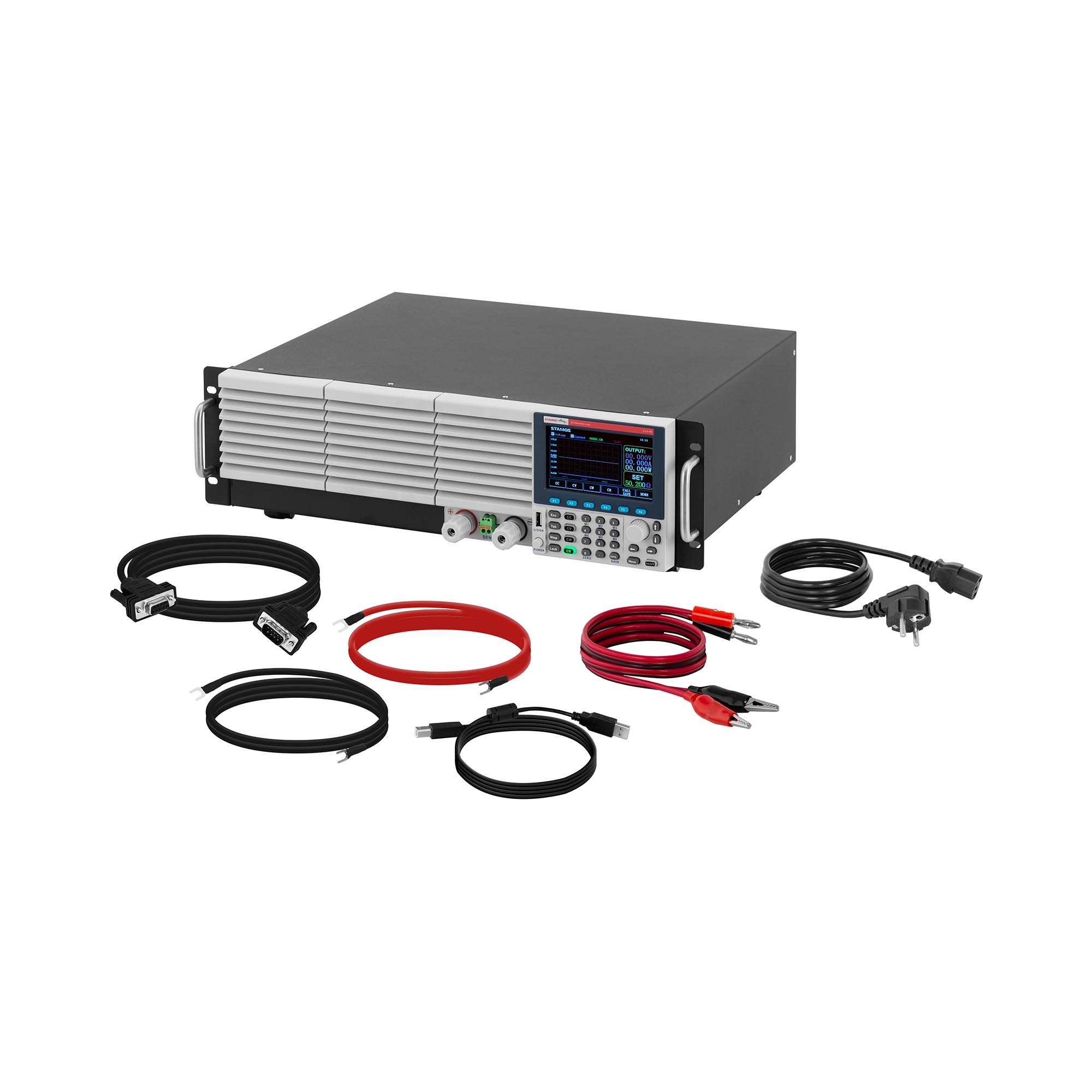 Charge électronique - LCD - 1500 W - 0 - 40 A - programmable | Stamos Soldering