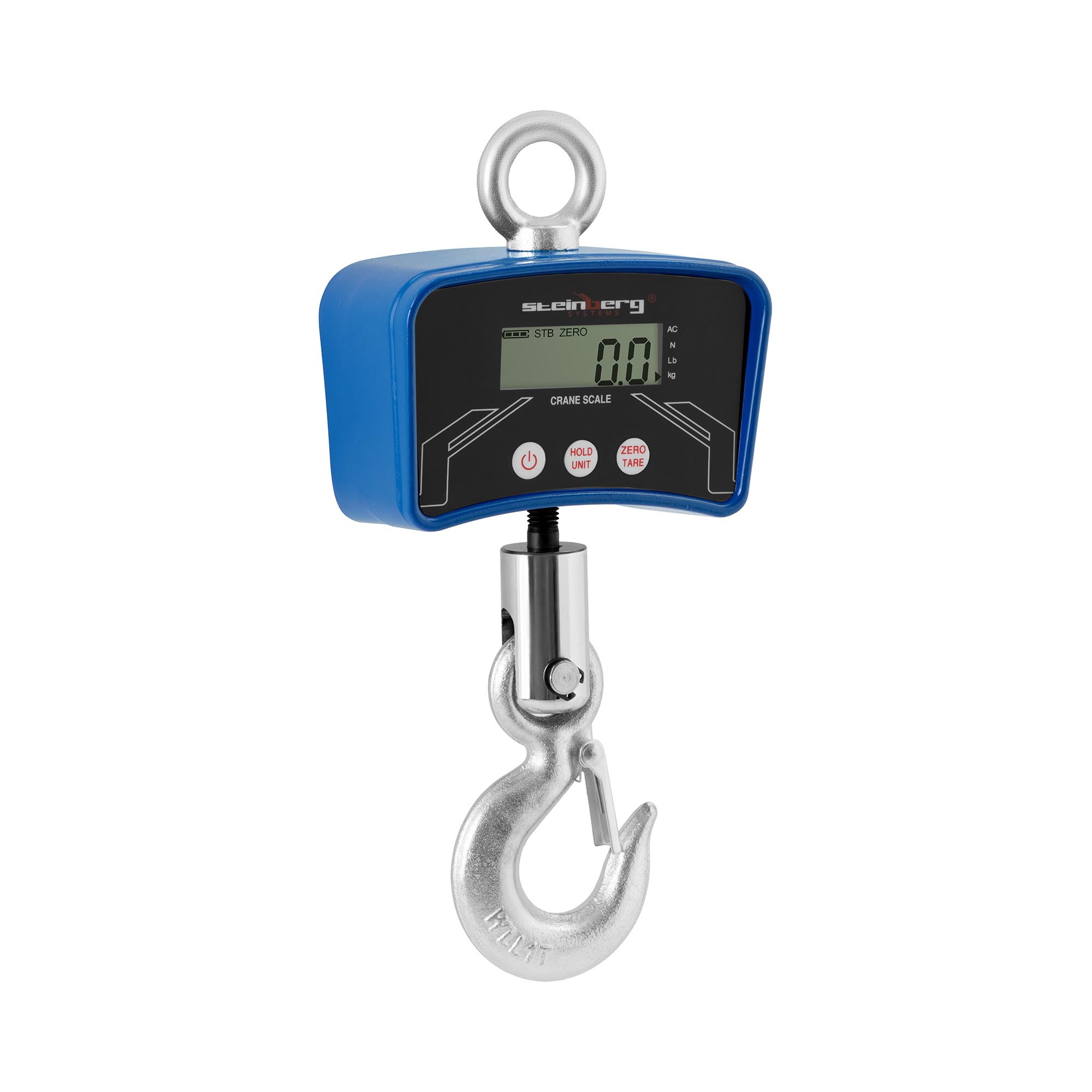 Balance suspendue - numérique - 1 000 kg/0,2 kg - avec écran LCD | Steinberg Systems