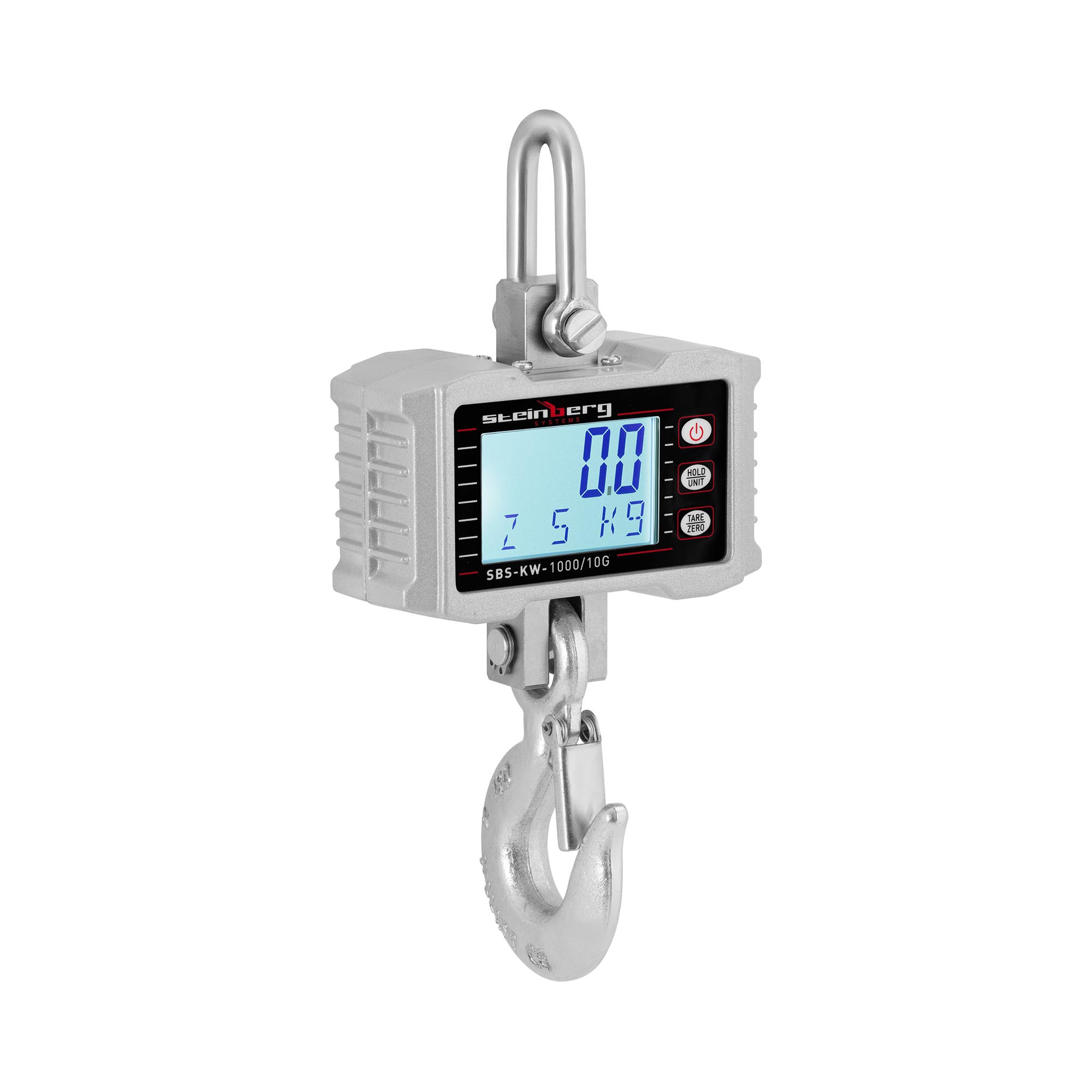 Balance suspendue - numérique - 1 000 kg/0,5 kg - avec écran LCD | Steinberg Systems