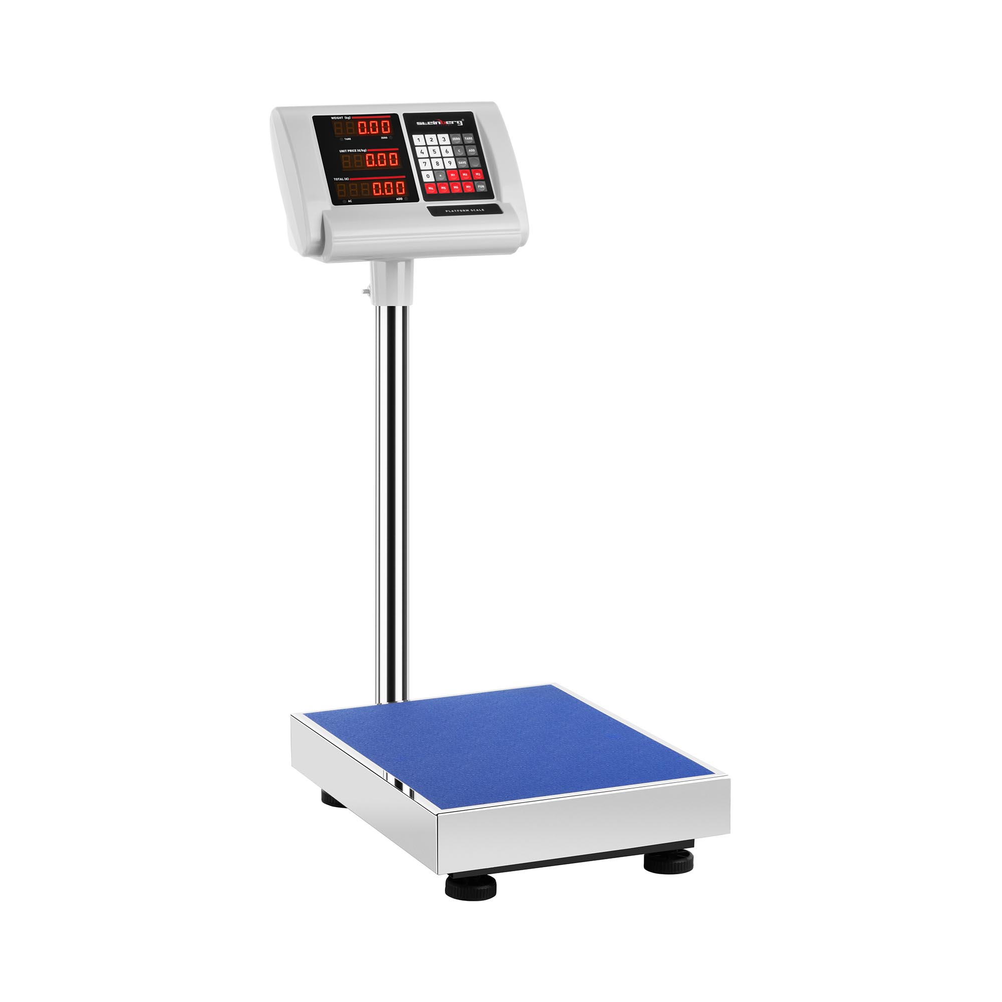 Balance plateforme - 100 kg / 0,01 kg - 40 x 30 cm - LED | Steinberg Systems