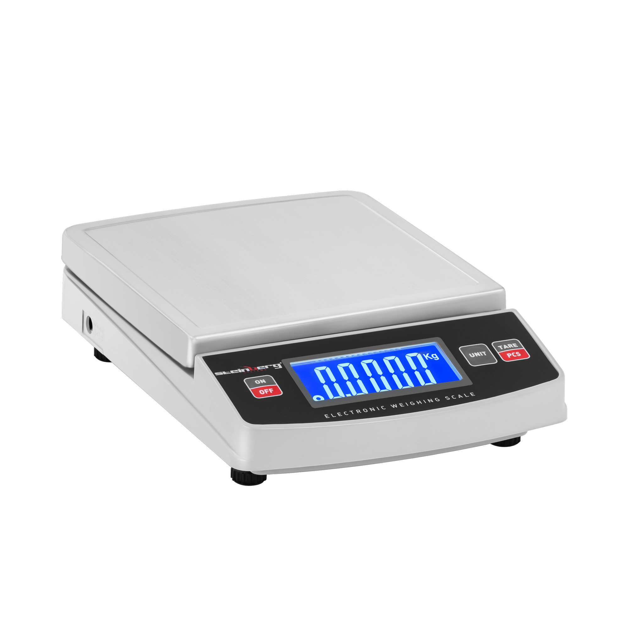 Balance de table digitale - 5 000 g / 1 g - 14,8 x 15,2 cm - LCD | Steinberg Systems