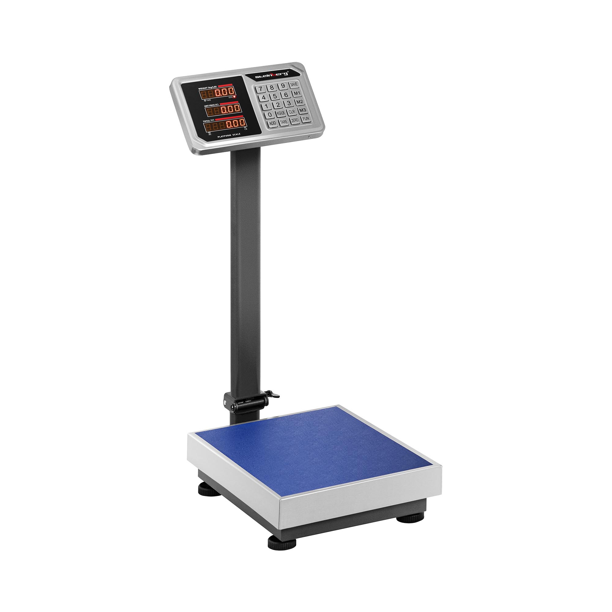 Balance plateforme - 100 kg / 0,02 kg - 40 x 30 cm - LED | Steinberg Systems