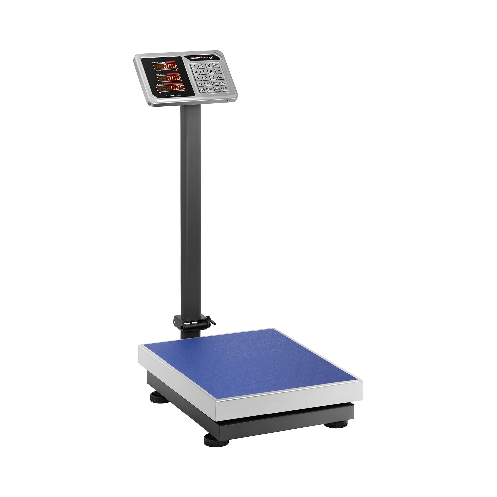 Balance plateforme - 150 kg / 0,02 kg - 50 x 40 cm - LED | Steinberg Systems