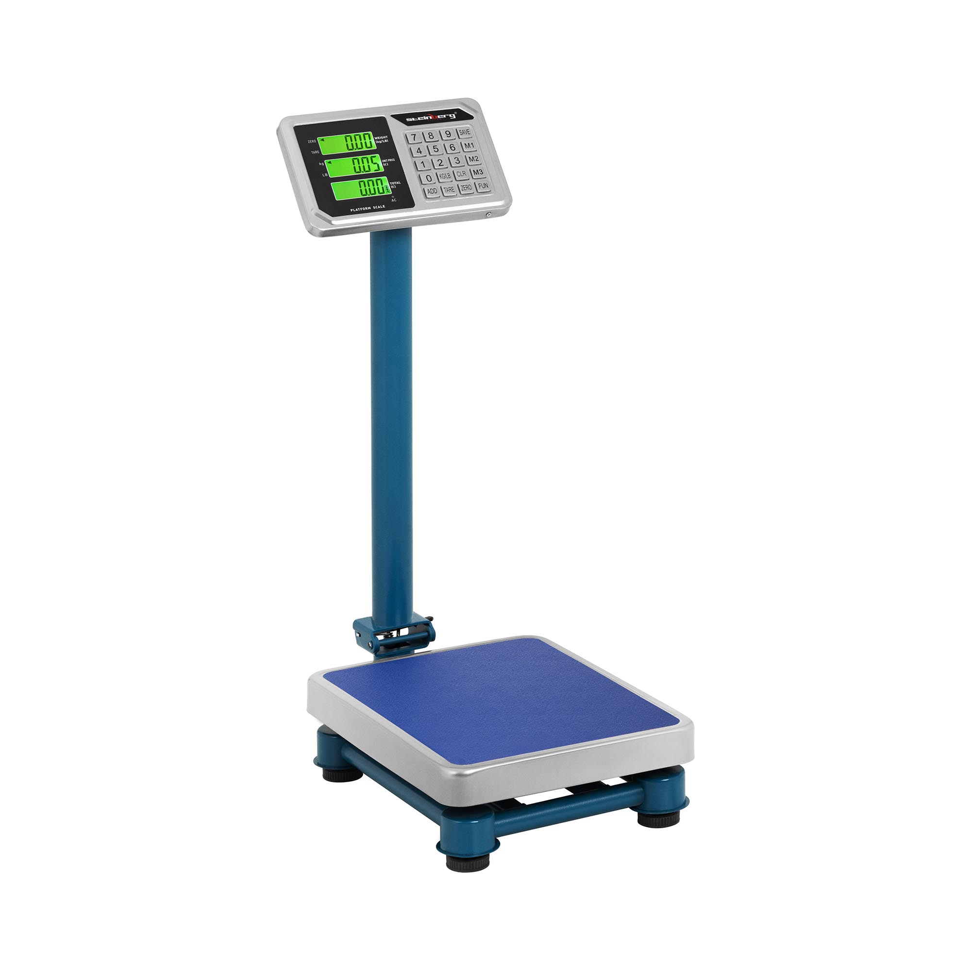 Balance plateforme - 100 kg / 0,02 kg - 40 x 30 cm - avec écran LCD | Steinberg Systems