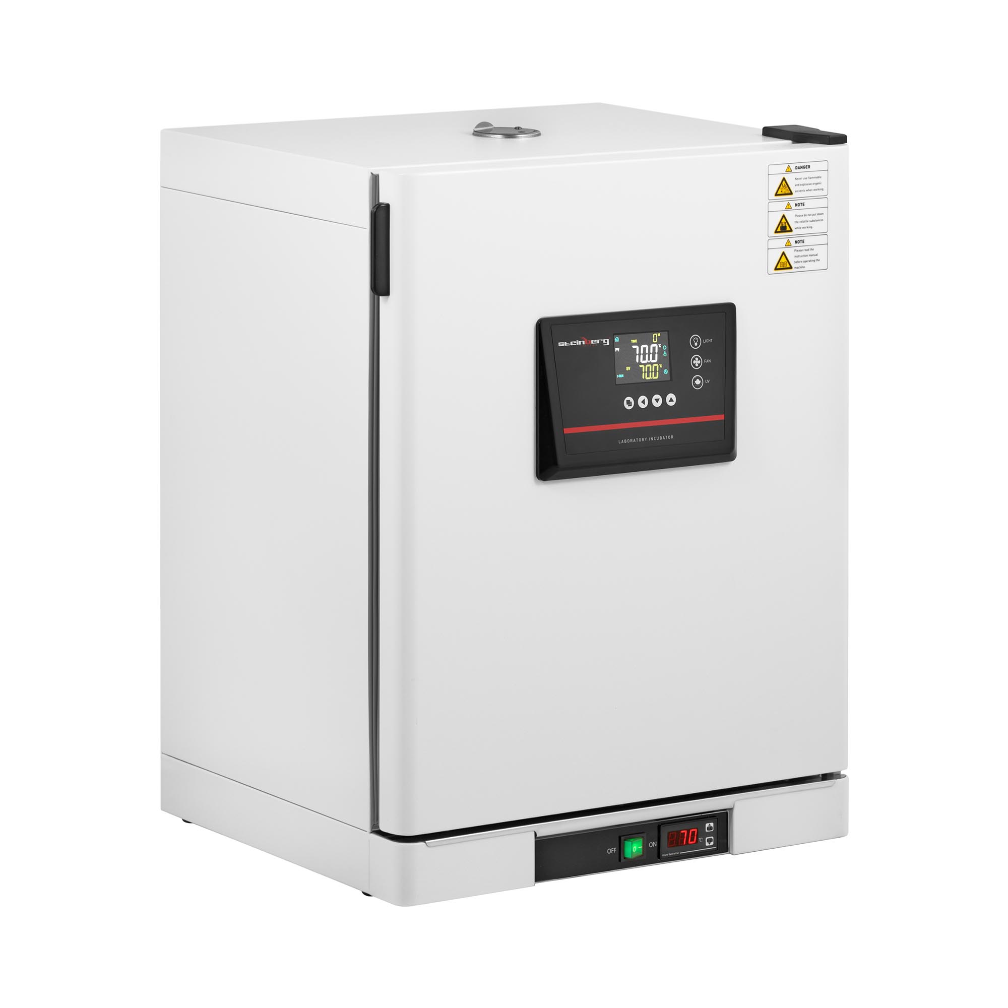 broedmachine - tot 70 °C - 65 l - convectie