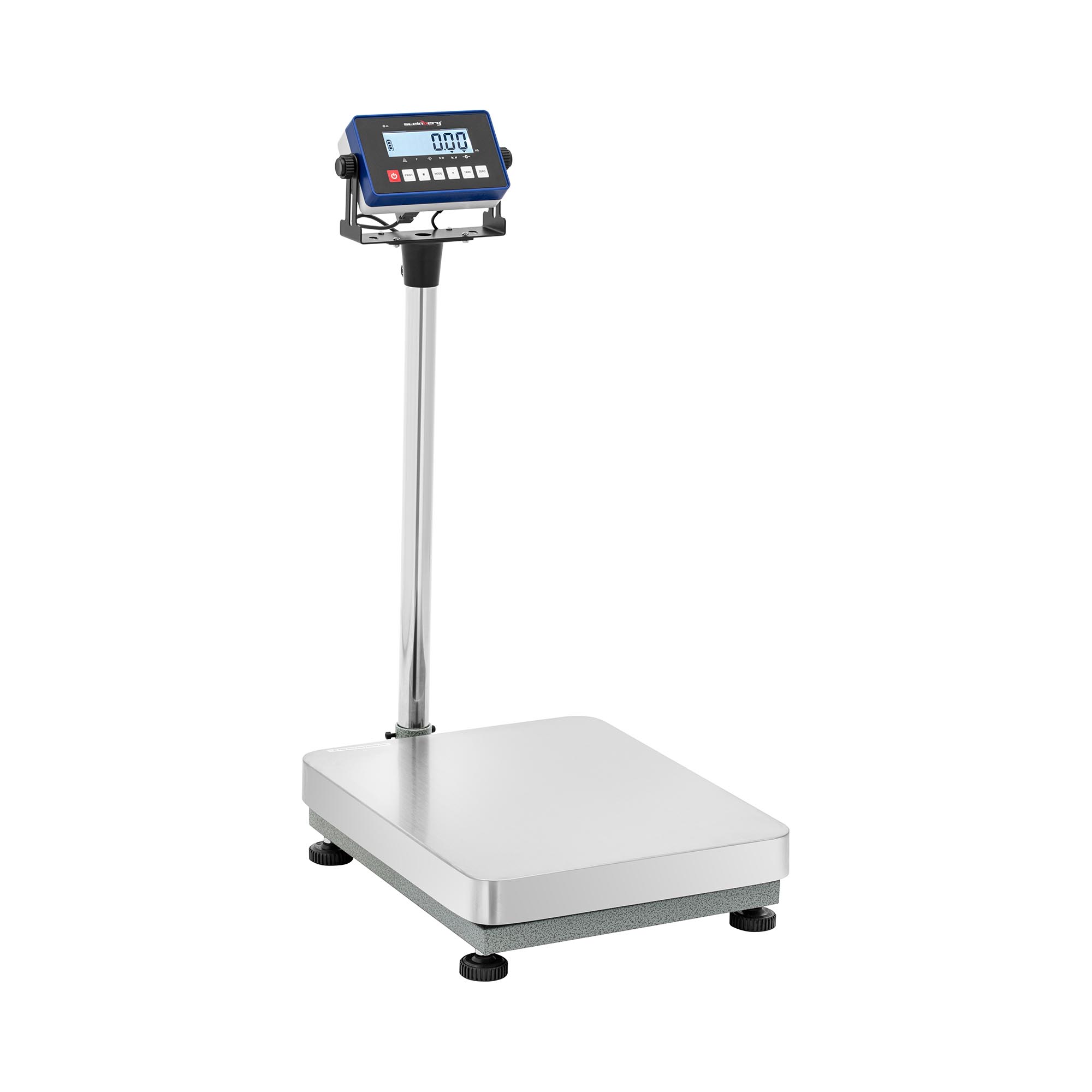 Balance plateforme - 60 kg / 0,002 kg - 40 x 50 cm - kg/lb - avec écran LCD | Steinberg Systems