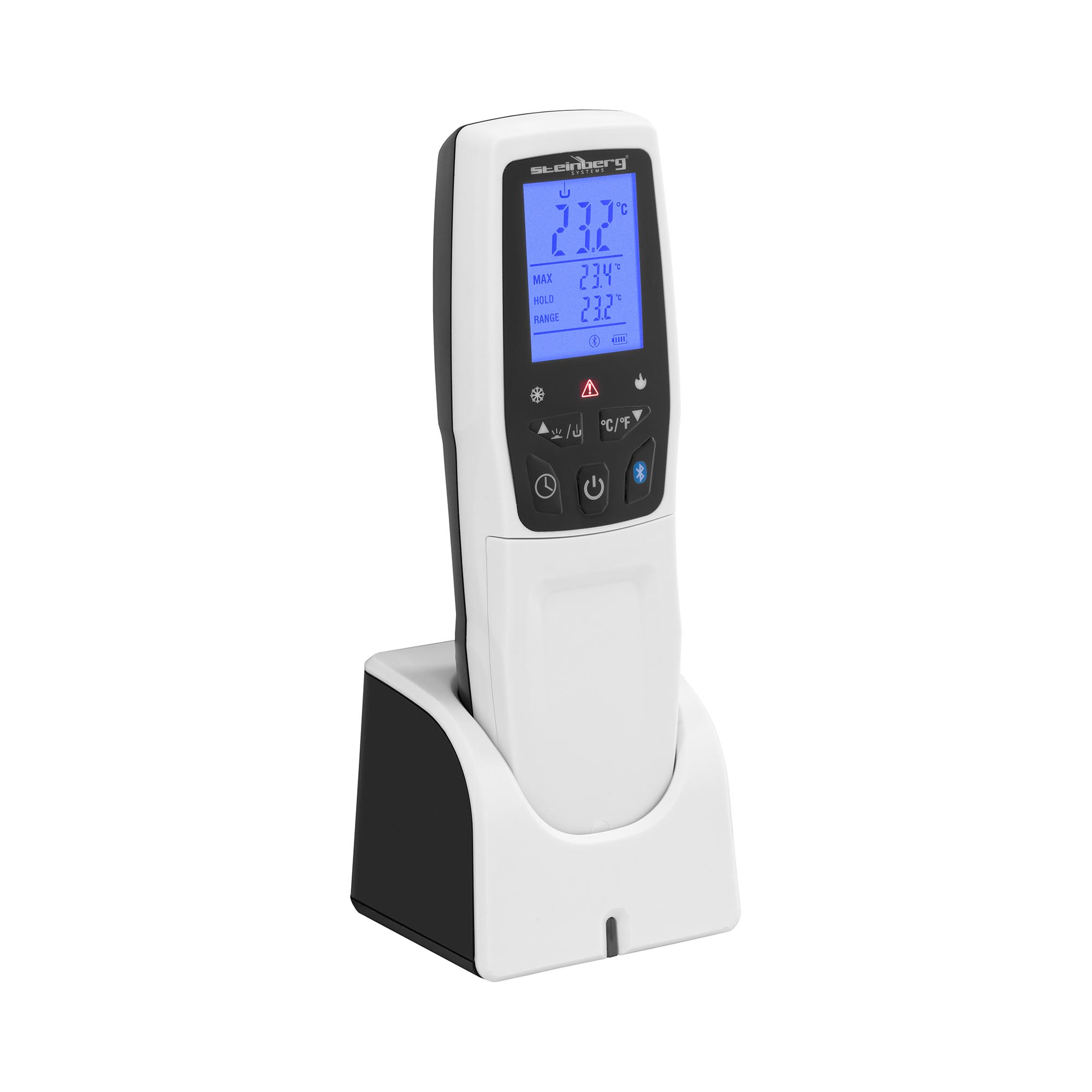 Steinberg Systems Lebensmittelthermometer - Infrarot und Sonde - HACCP SBS-MMF-200