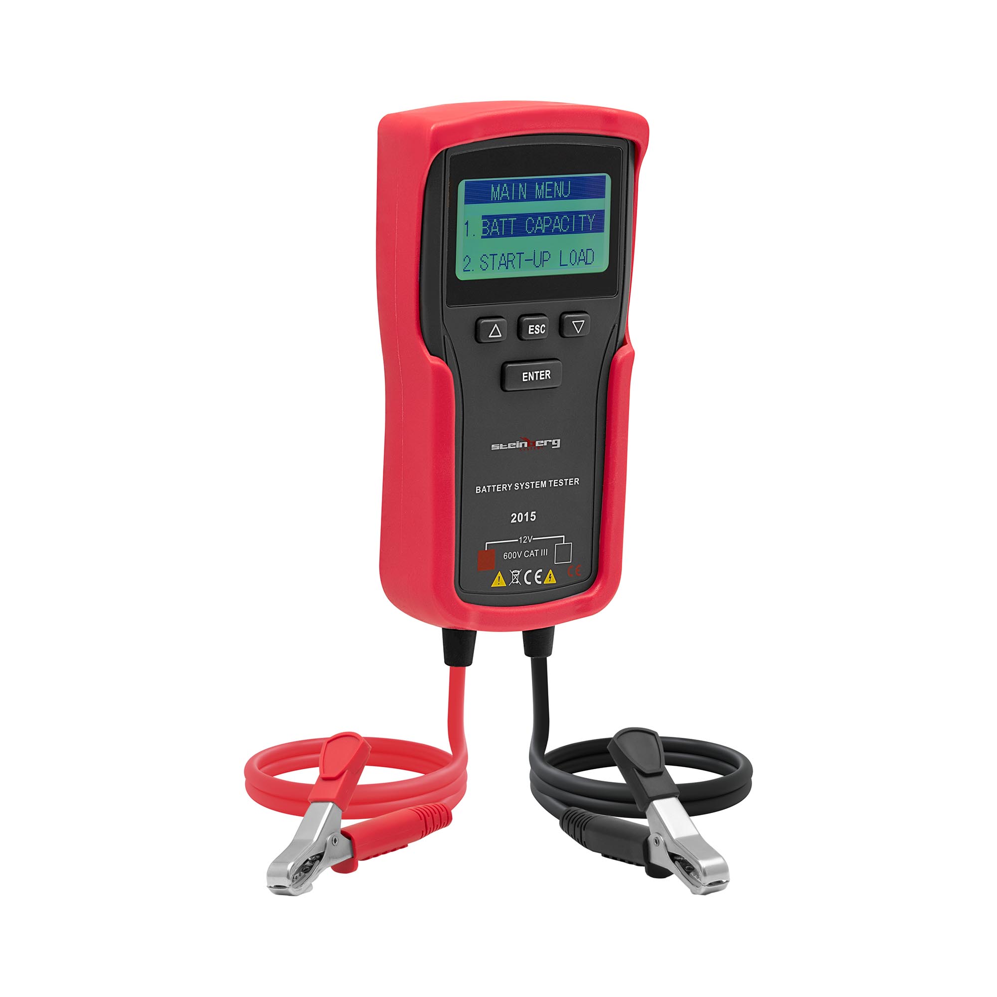 Auto-accutester digitaal - LCD - 3 - 250 Ah