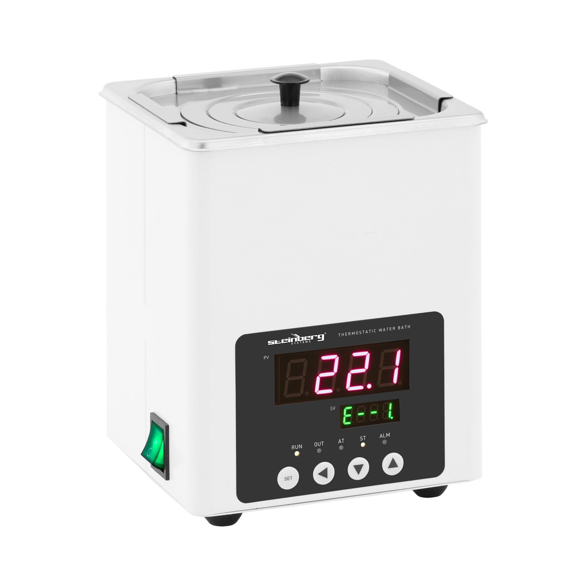 Thermostatisch waterbad - digitaal - 3.4 l - 5 - 100 °C - 150 x 135 x 150 mm