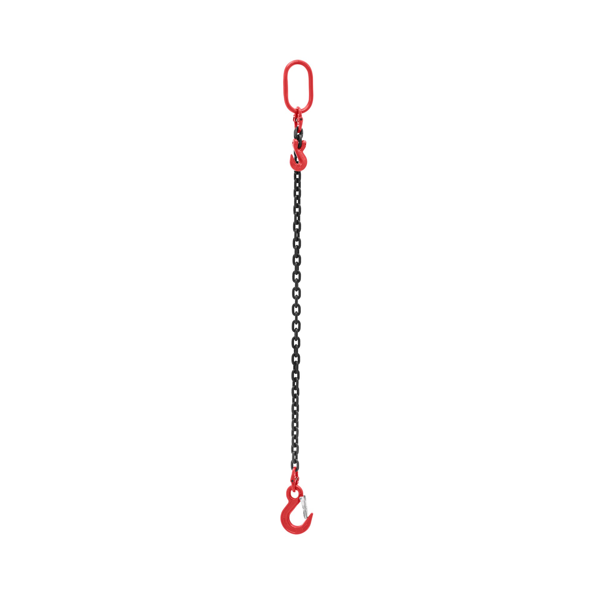 Hijsketting - 2000 kg - 1 m - zwart / rood - kettingverkorter