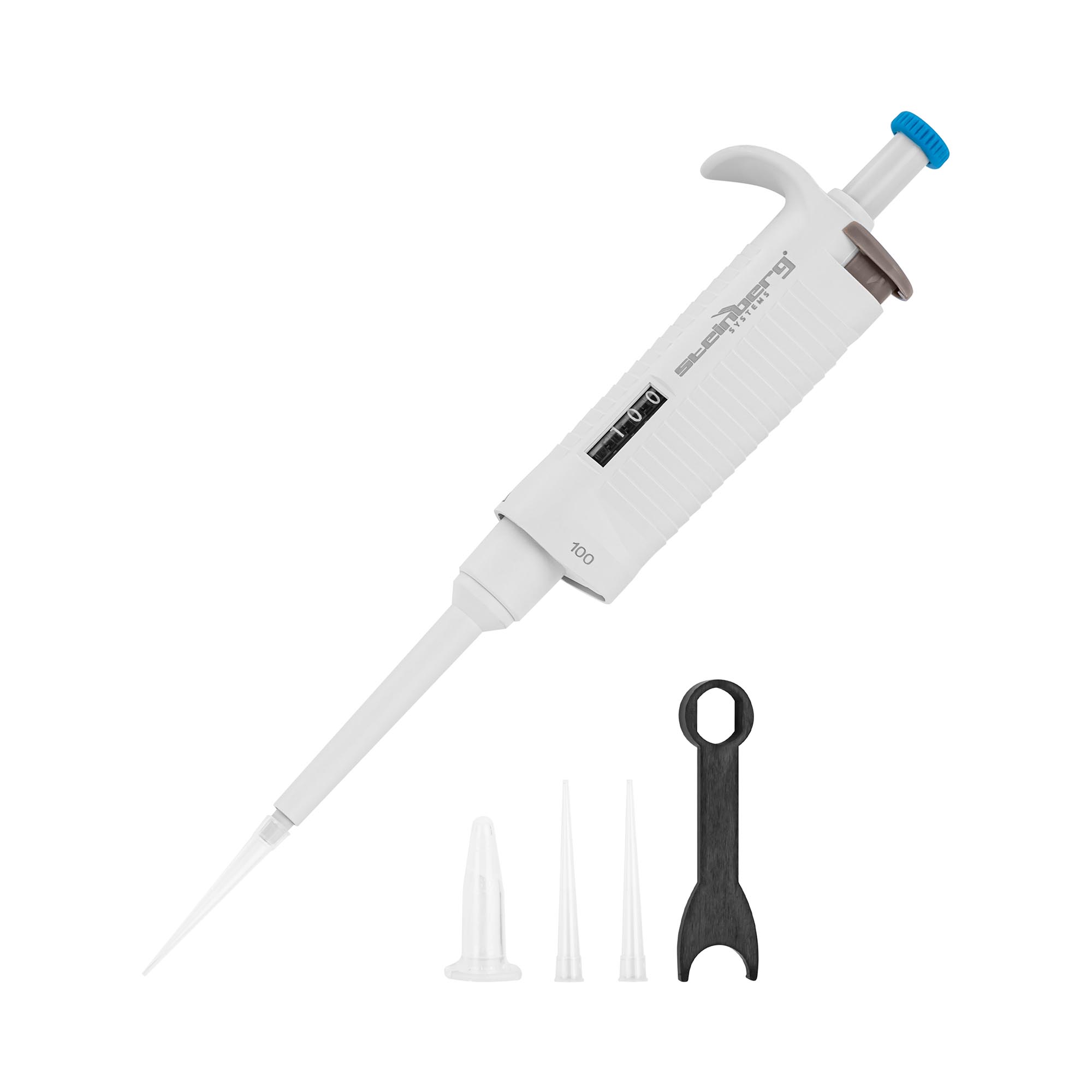 Steinberg Systems Einkanalpipette - 10 - 100 μl - autoklavierbar SBS-LAB-128