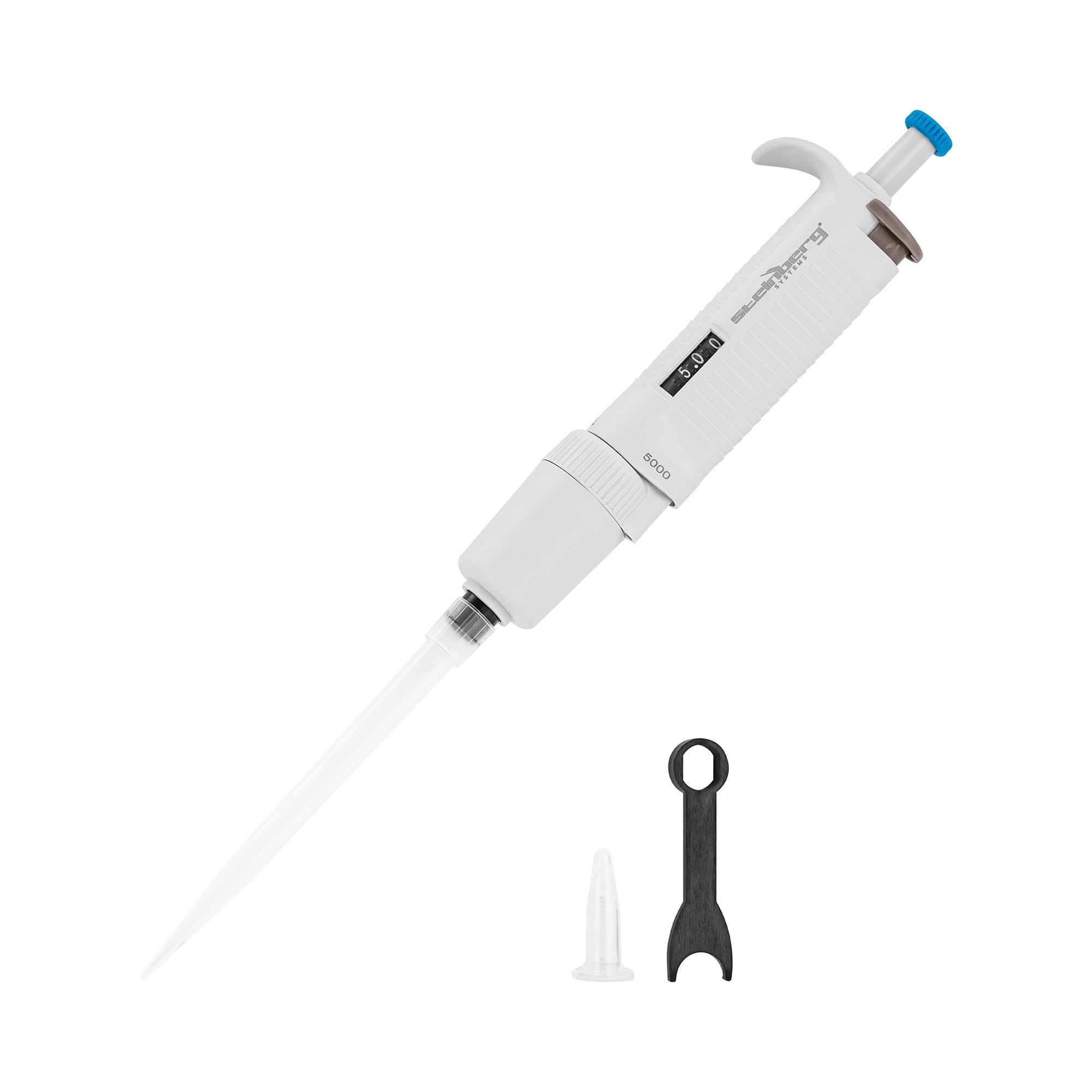 Steinberg Systems Einkanalpipette - 1000 - 5000 µl / 1 - 5 ml - autoklavierbar SBS-LAB-134