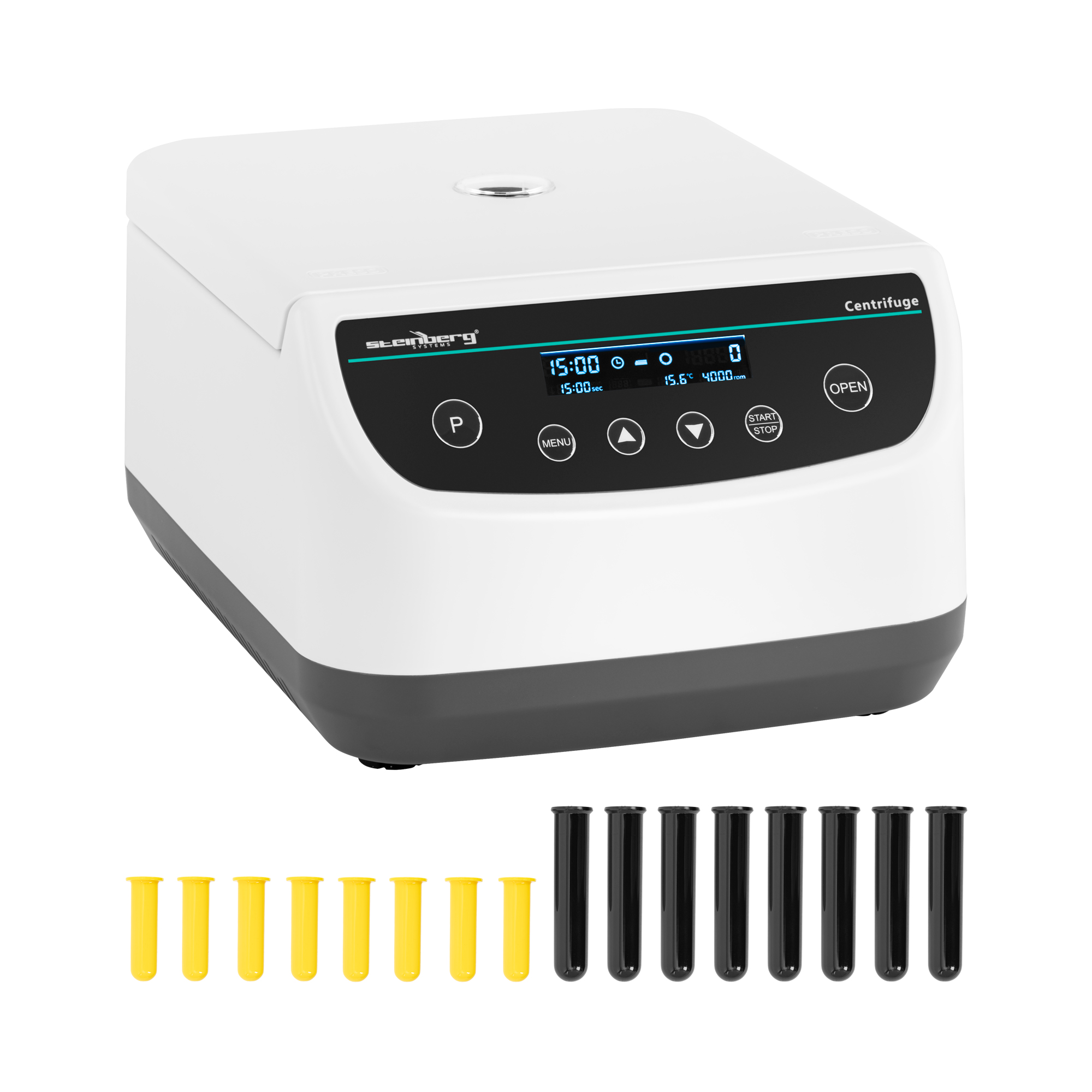 Tafelcentrifuge - 8 x 2 / 5 / 10 / 15 ml - RZB 2075 xg