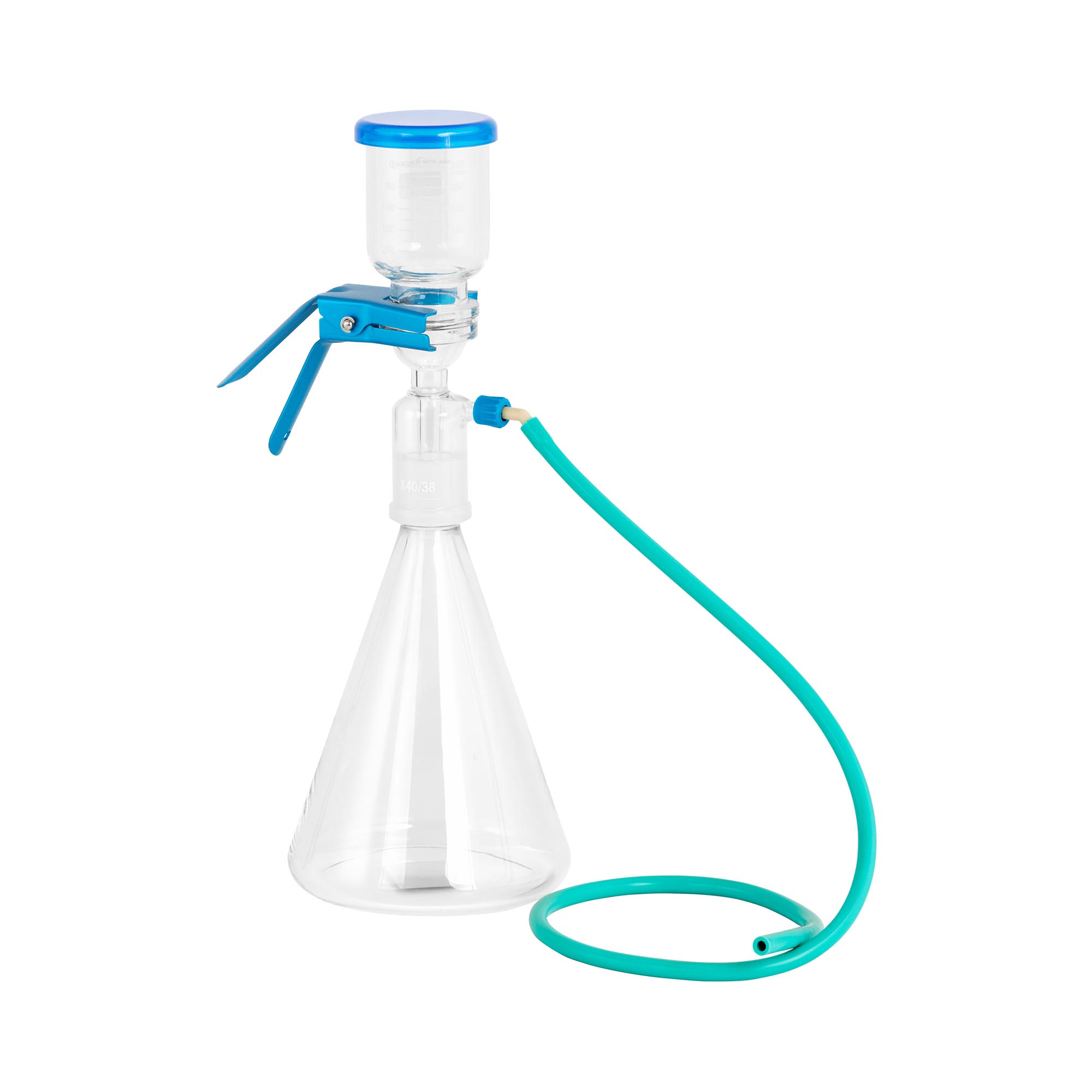 Vacuümfiltratieapparaat - 2000 ml - filter Ø 50 - 60 mm - geslepen 40/38 aansluiting