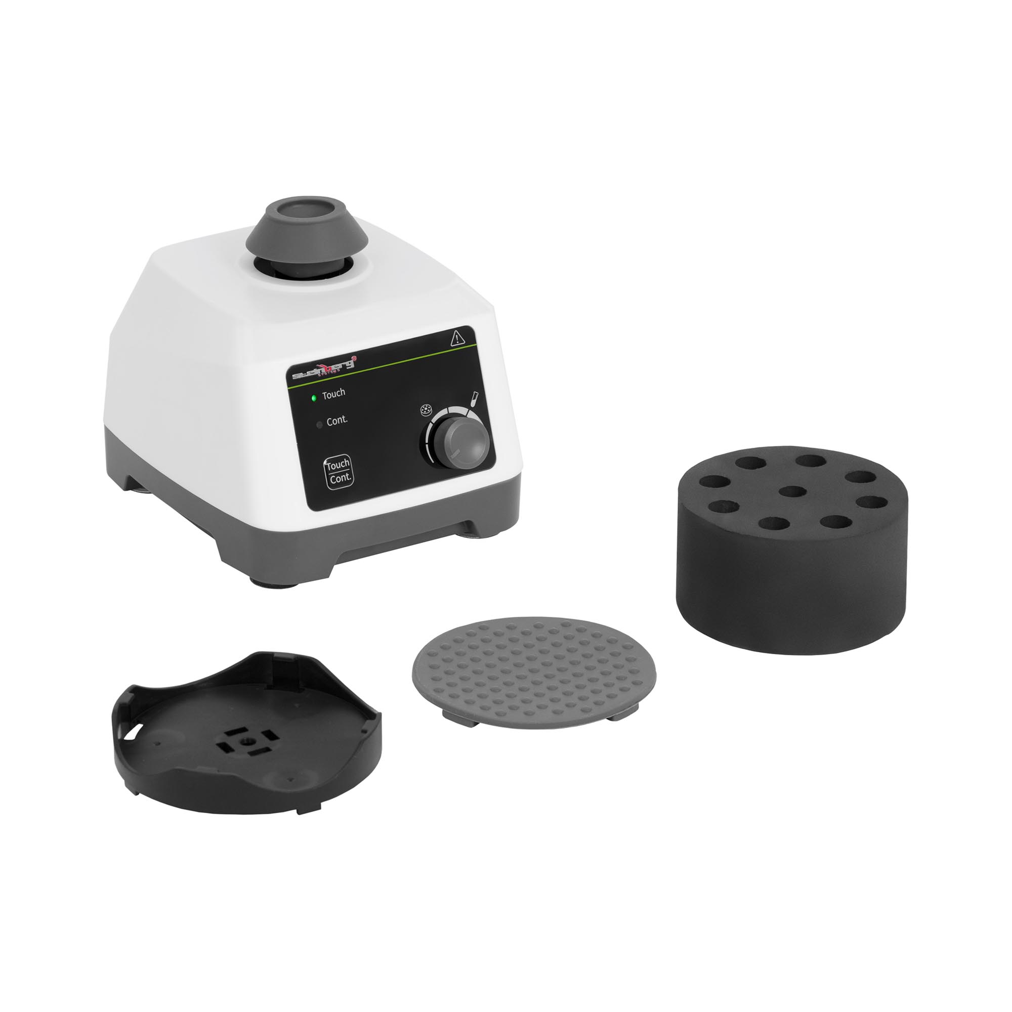 Vortexmixer - 20W - 200 tot 2500 rpm - touch-modus/continubedrijf
