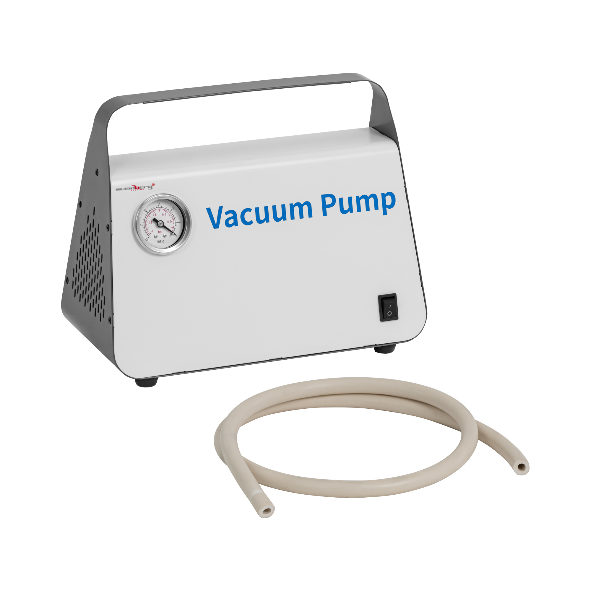 Olievrije vacuümpomp - 15 l/min - 0,8 bar - manometer