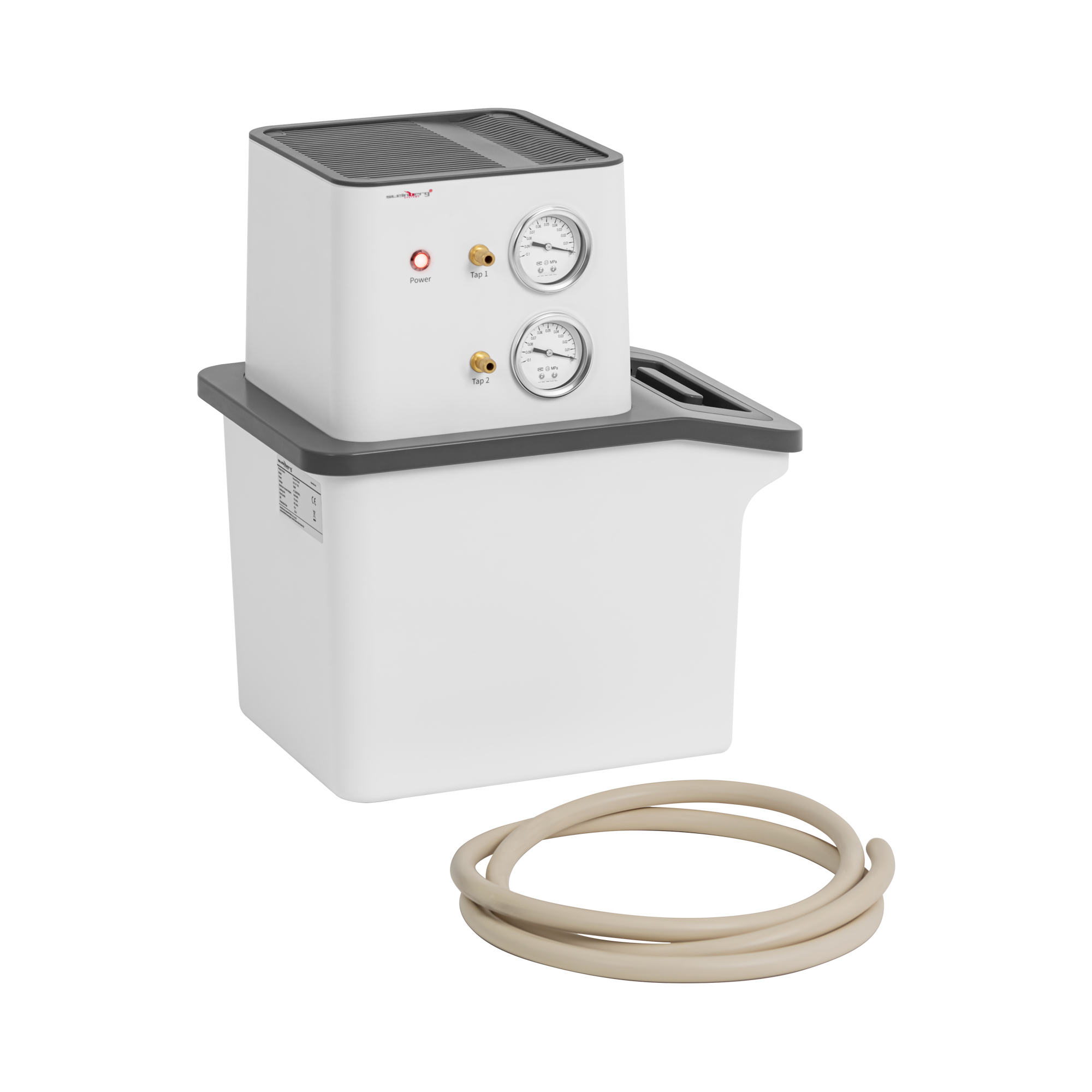 Vacuümpomp - 2 aansluitingen - 60 l/min - 9 l capaciteit - 180 W