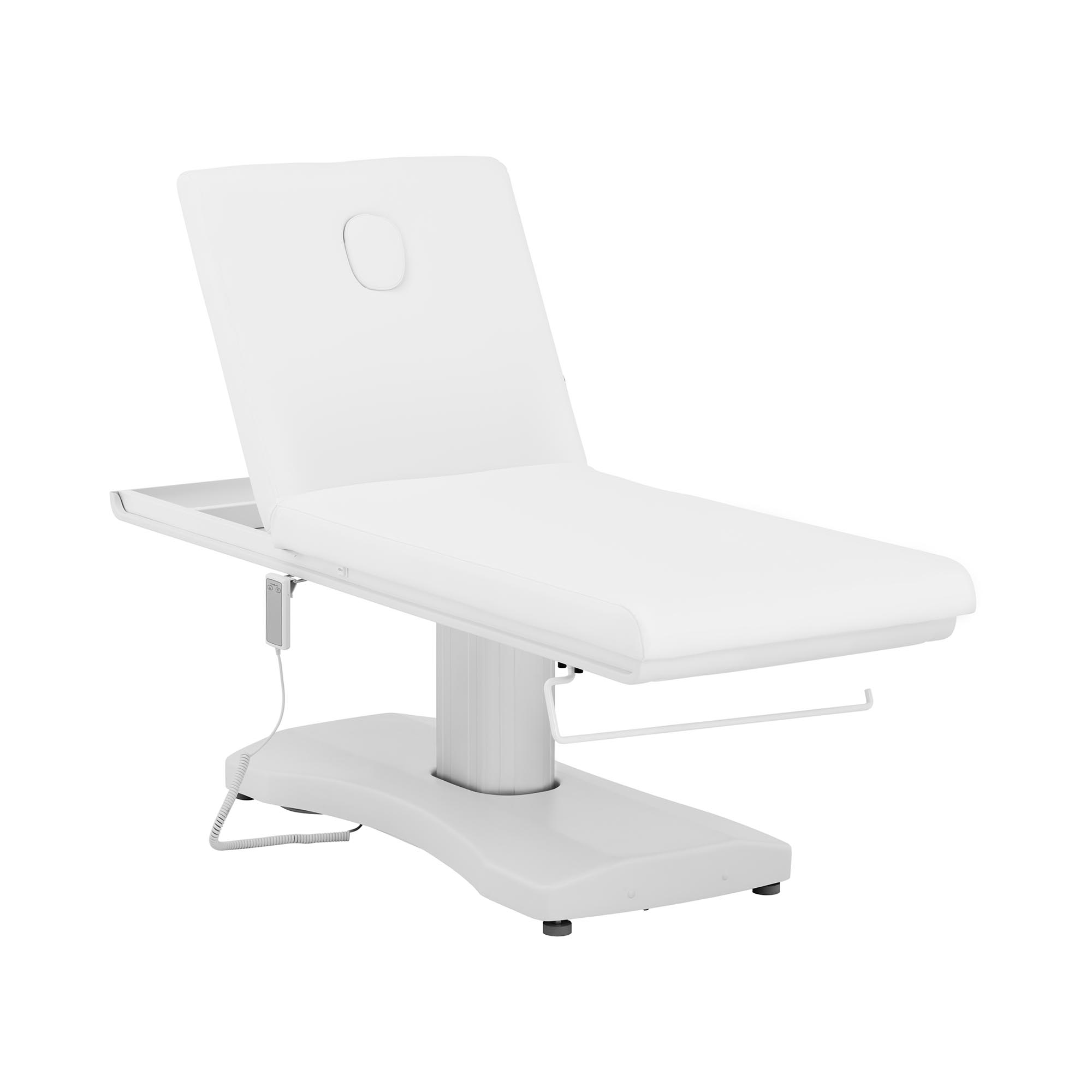 Massagetafel - elektrisch - 196 x 69 x 90 cm - 175 kg - Wit