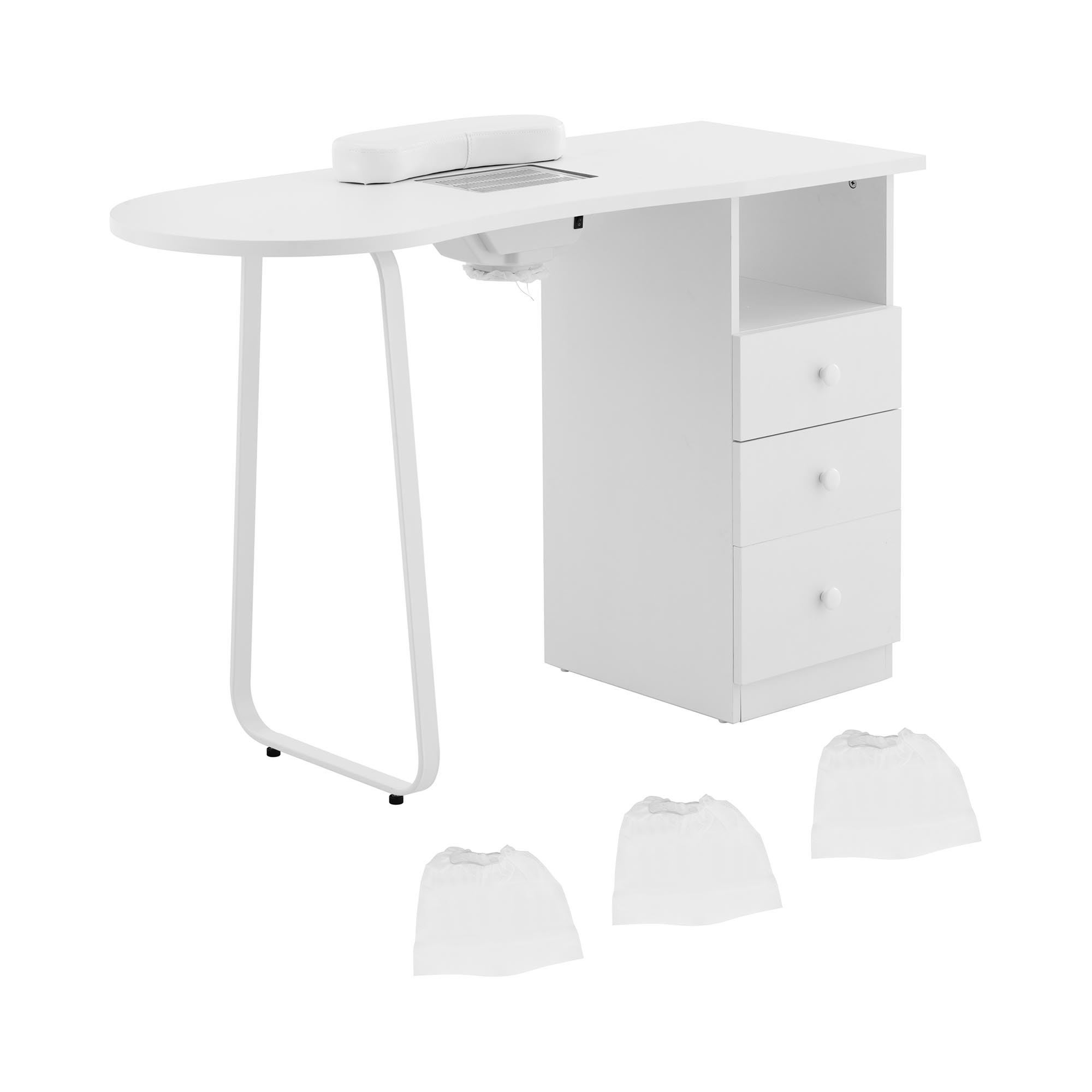 nageltafel - 3 Laden - Afzuiging